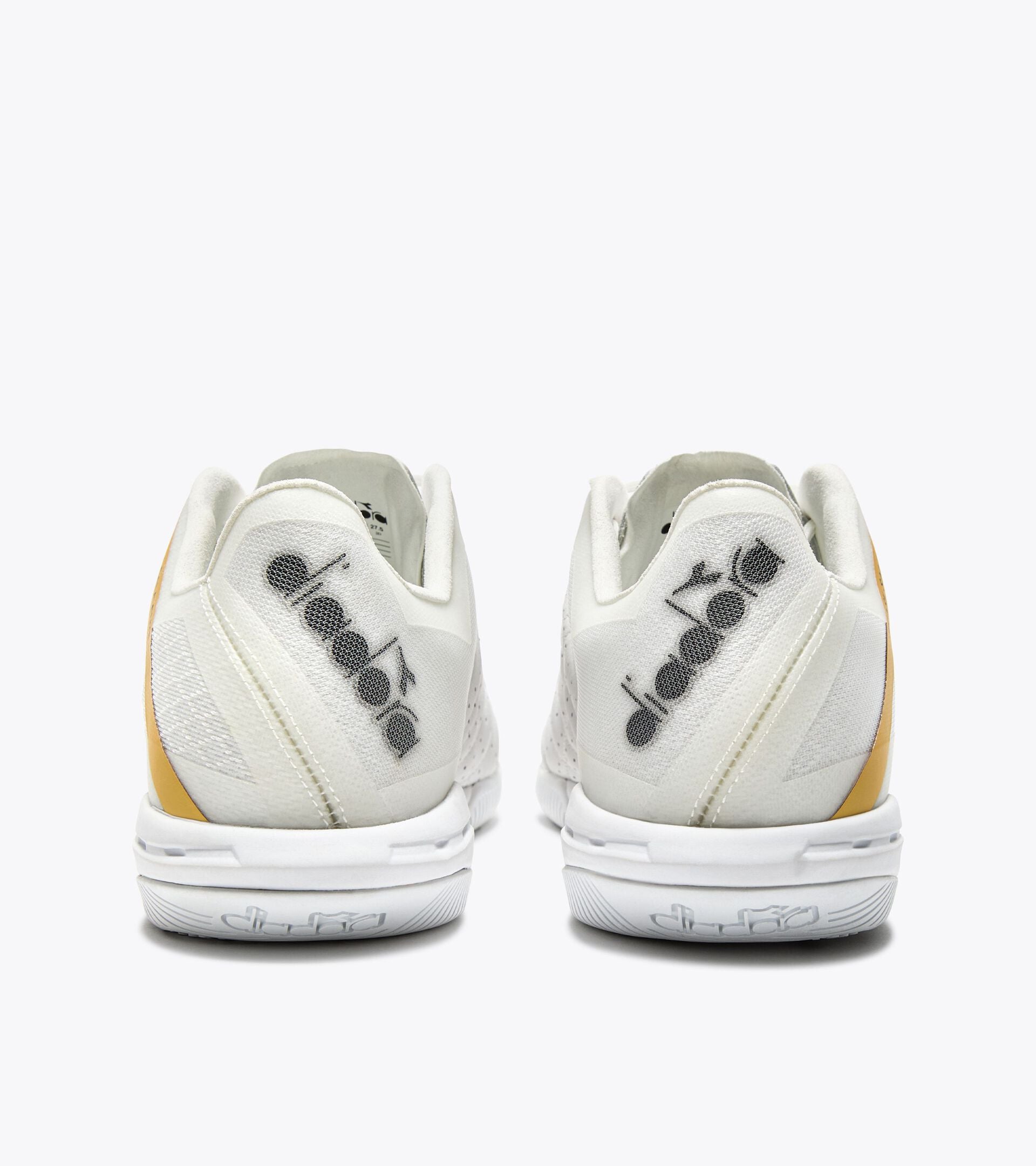 Diadora Brasil Sala Elite Id White/Black/Metallic Gold