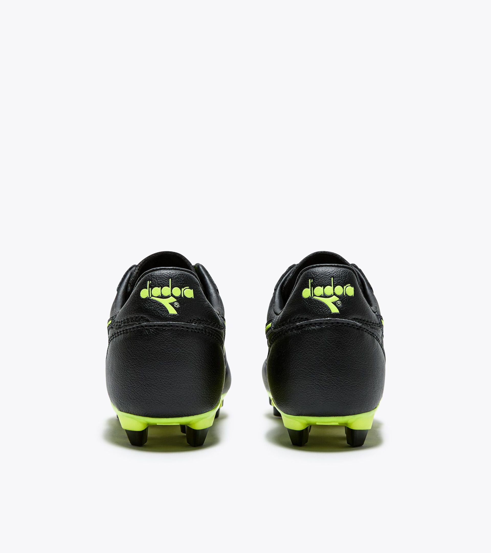 Diadora Brasil R Lpu Jr Black/Fluo Yellow Diadora