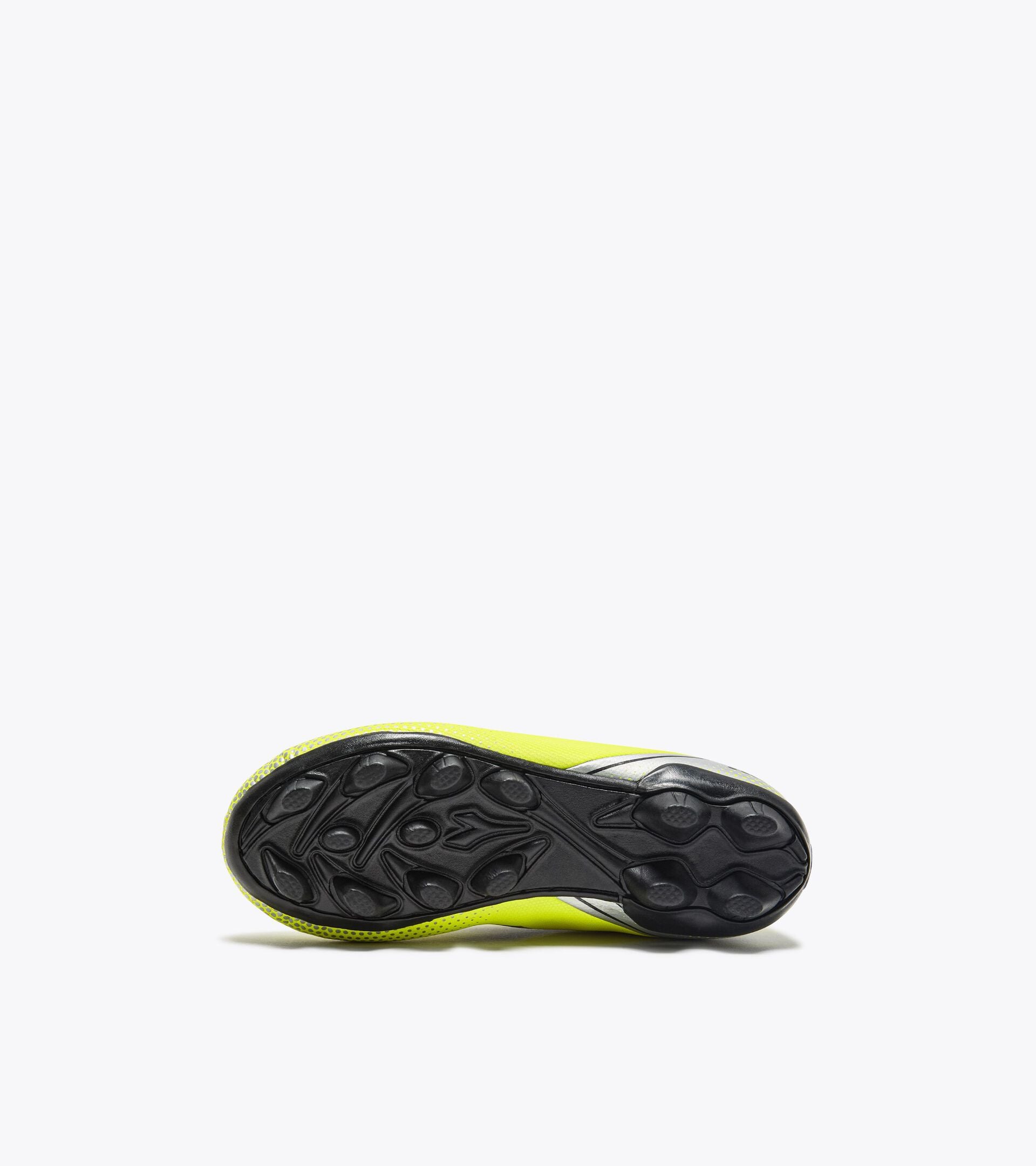 Diadora Pichichi 7 Md Jr Yellow Fl Dd/Black/Silver