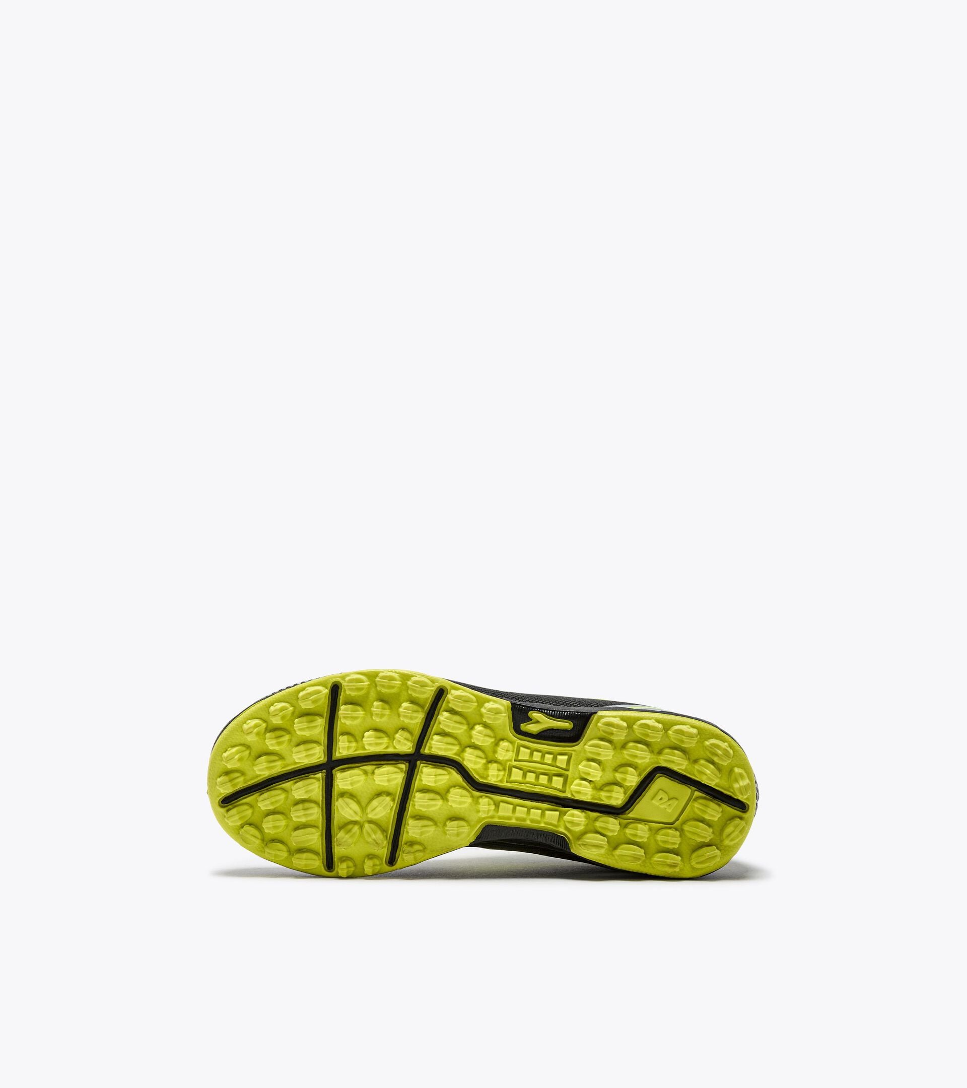 Diadora Pichichi 7 Tf Jr Black/Yellow Fl Dd/Silver Dd
