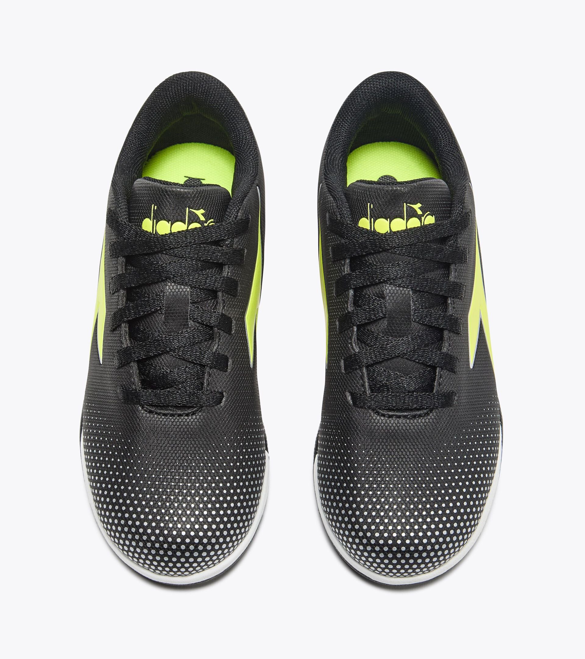 Diadora Pichichi 7 Tf Jr Black/Yellow Fl Dd/Silver