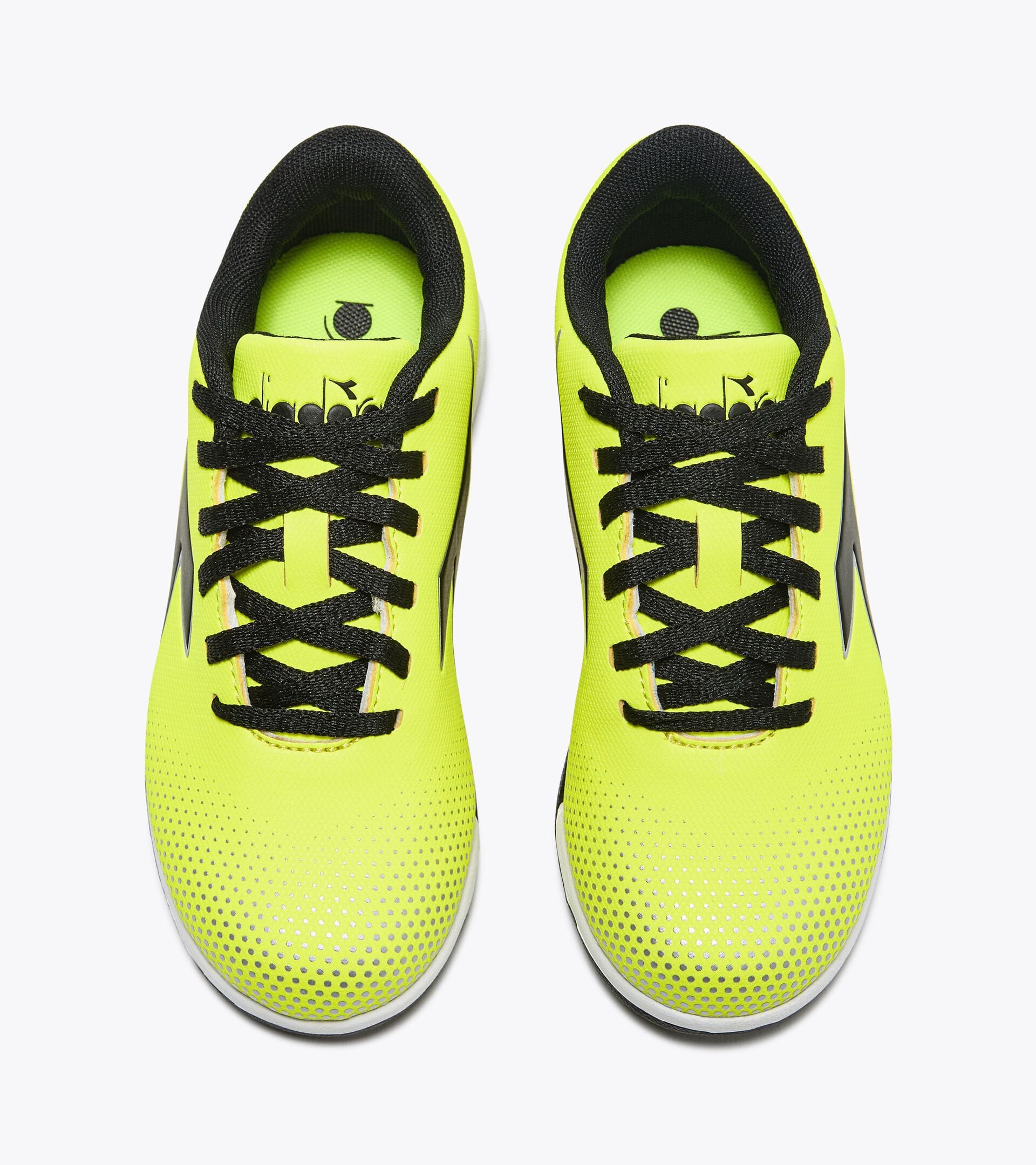 Diadora Pichichi 7 Tf Jr Yellow Fl Dd/Black/Silver