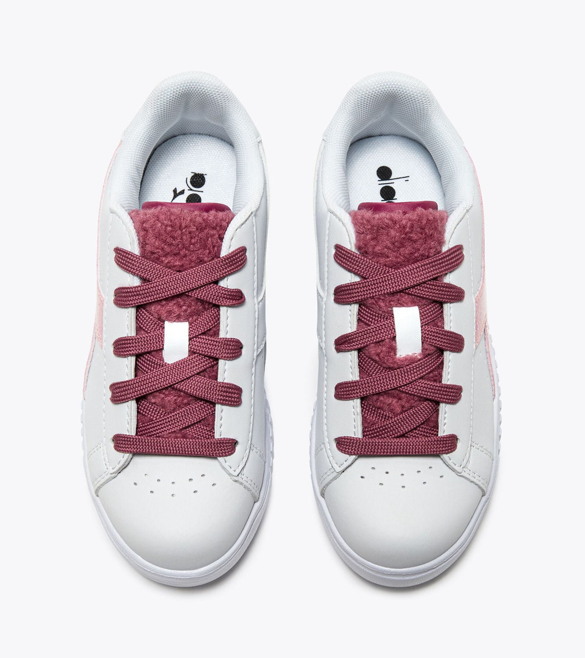 Diadora Game Step P Ps Fluffy White/Red Violet