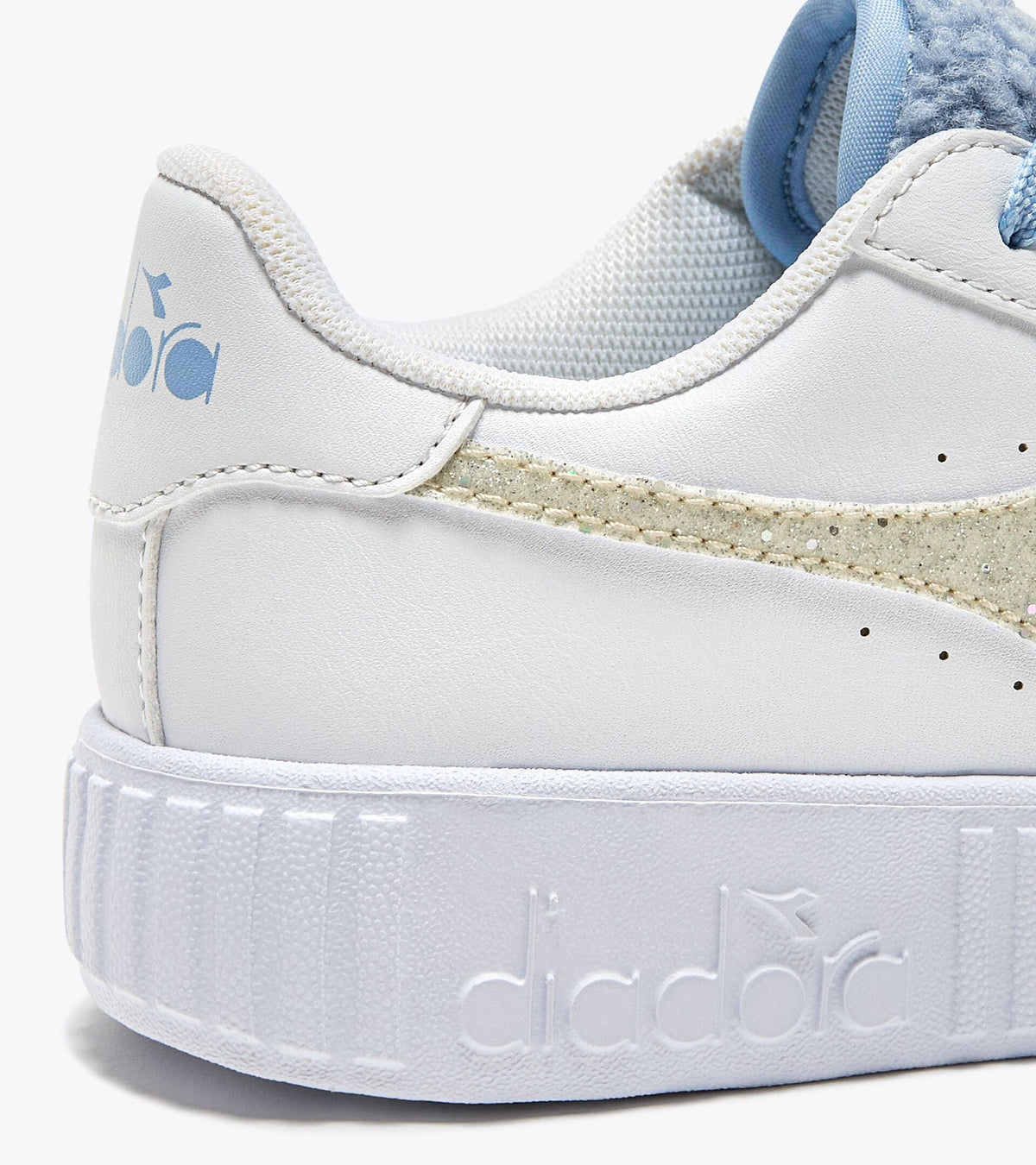 Diadora Game Step P Ps Fluffy White/Blue Cashmere