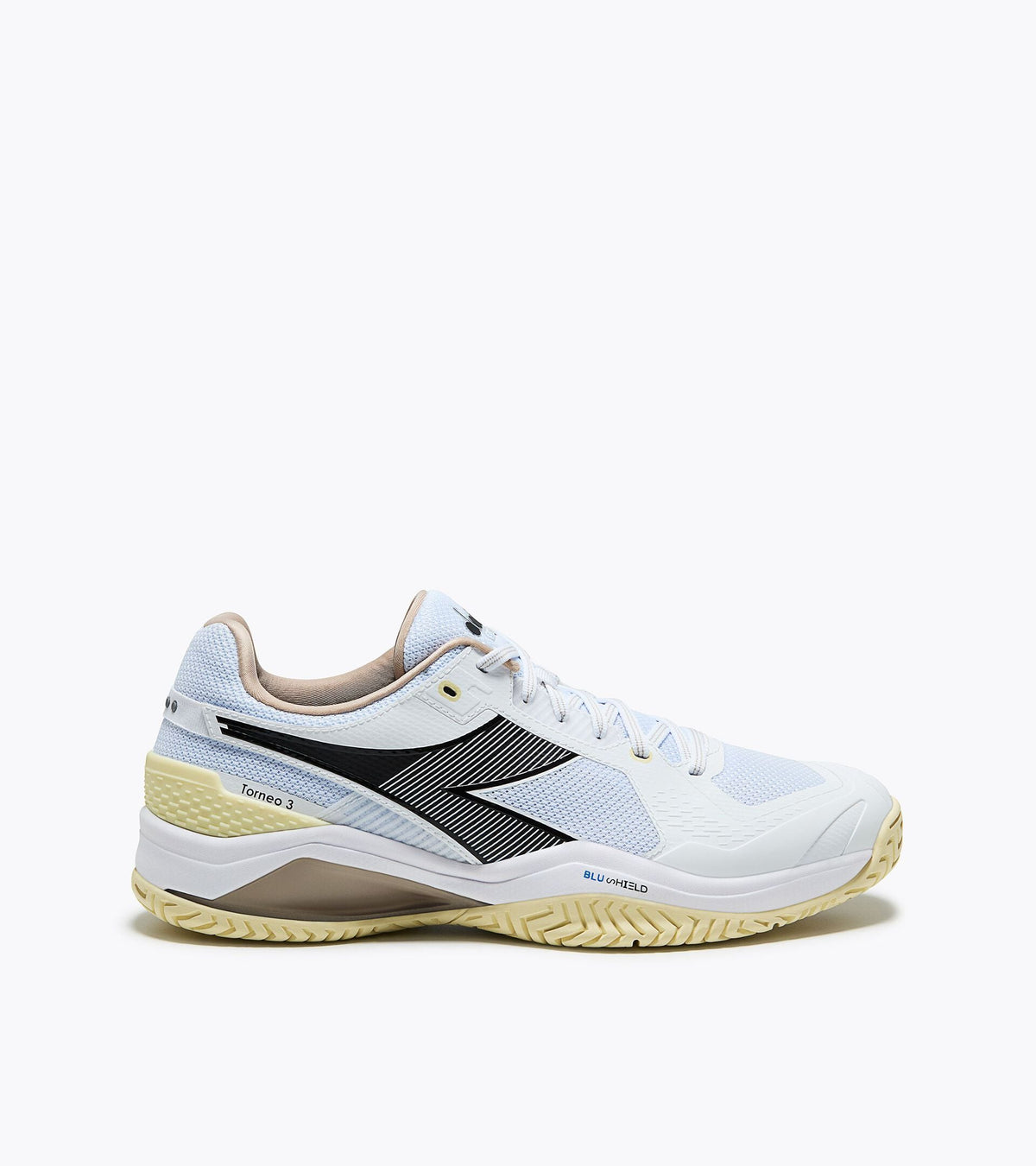 Diadora Blushield Torneo 3 Ag White /Black/Rutabaga
