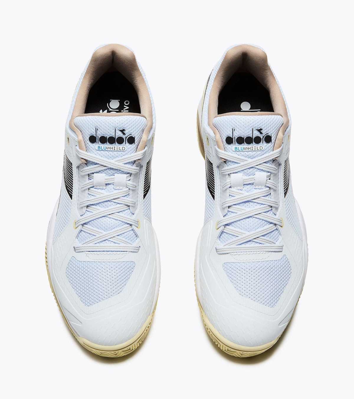 Diadora Blushield Torneo 3 Clay White /Black/Rutabaga