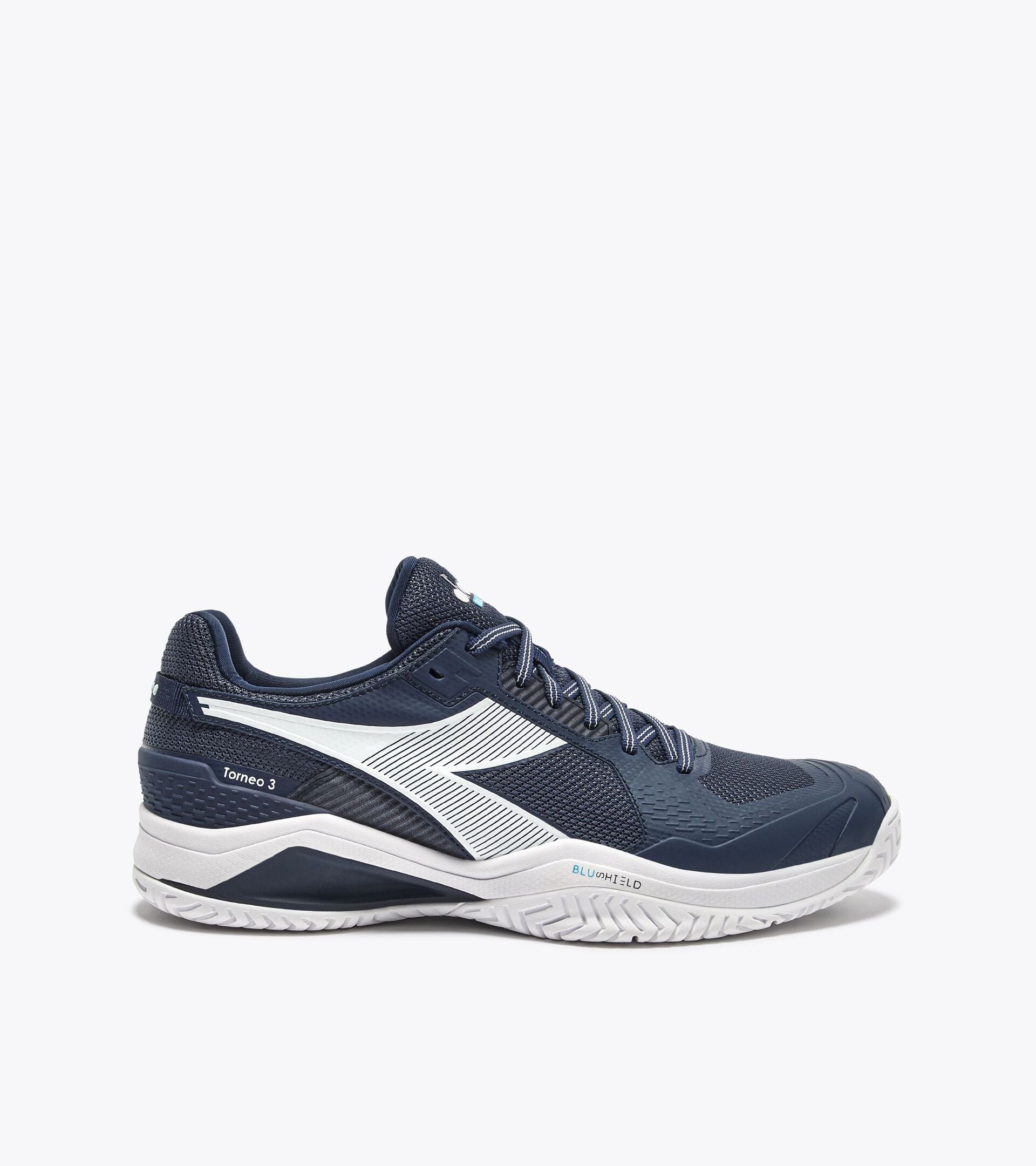 Diadora Blushield Torneo 3 Clay Blue Corsair/White