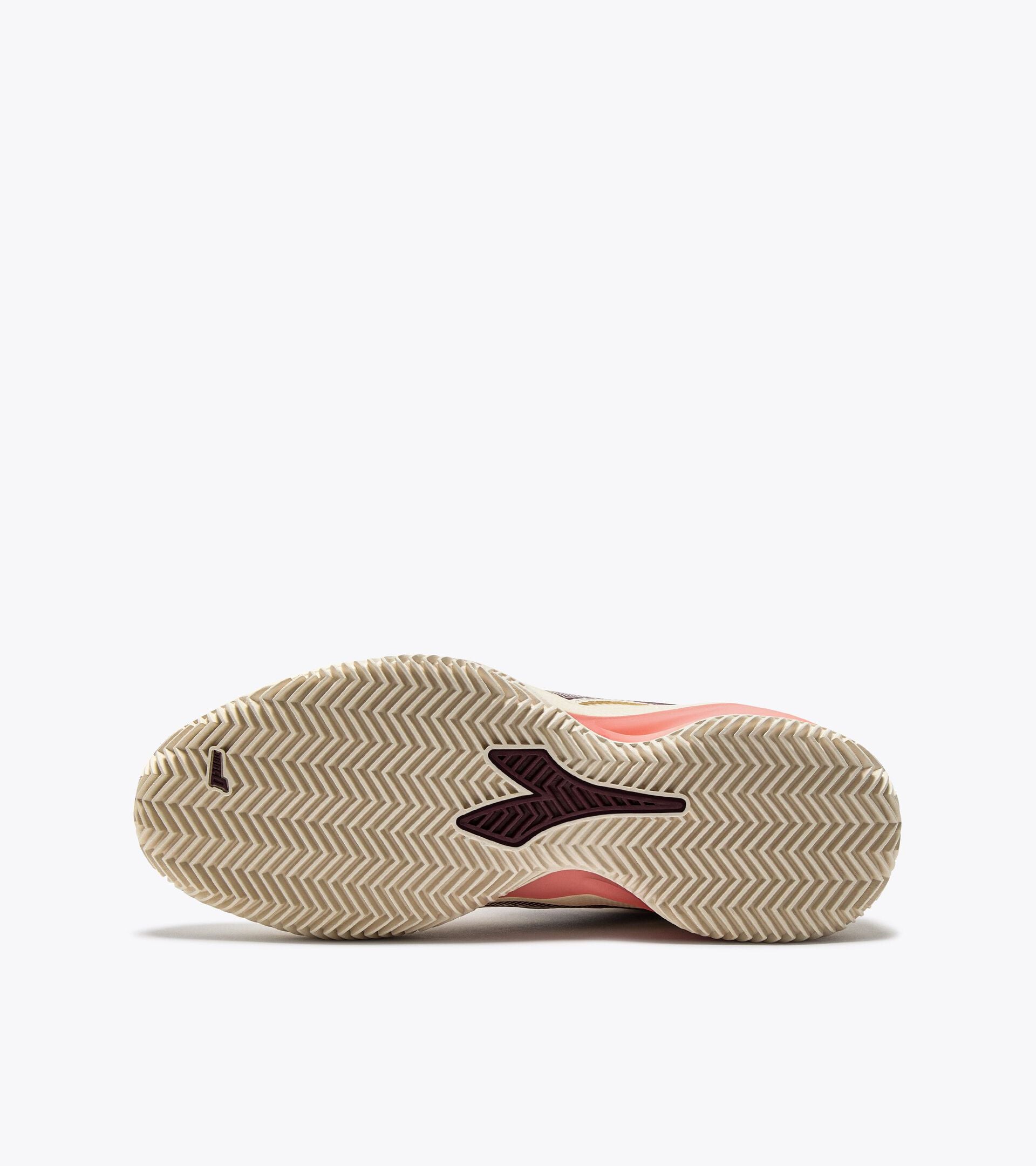 Diadora Blushield Torneo 3 W Clay Whisper Wh/Maroon Ban/Des Flwr