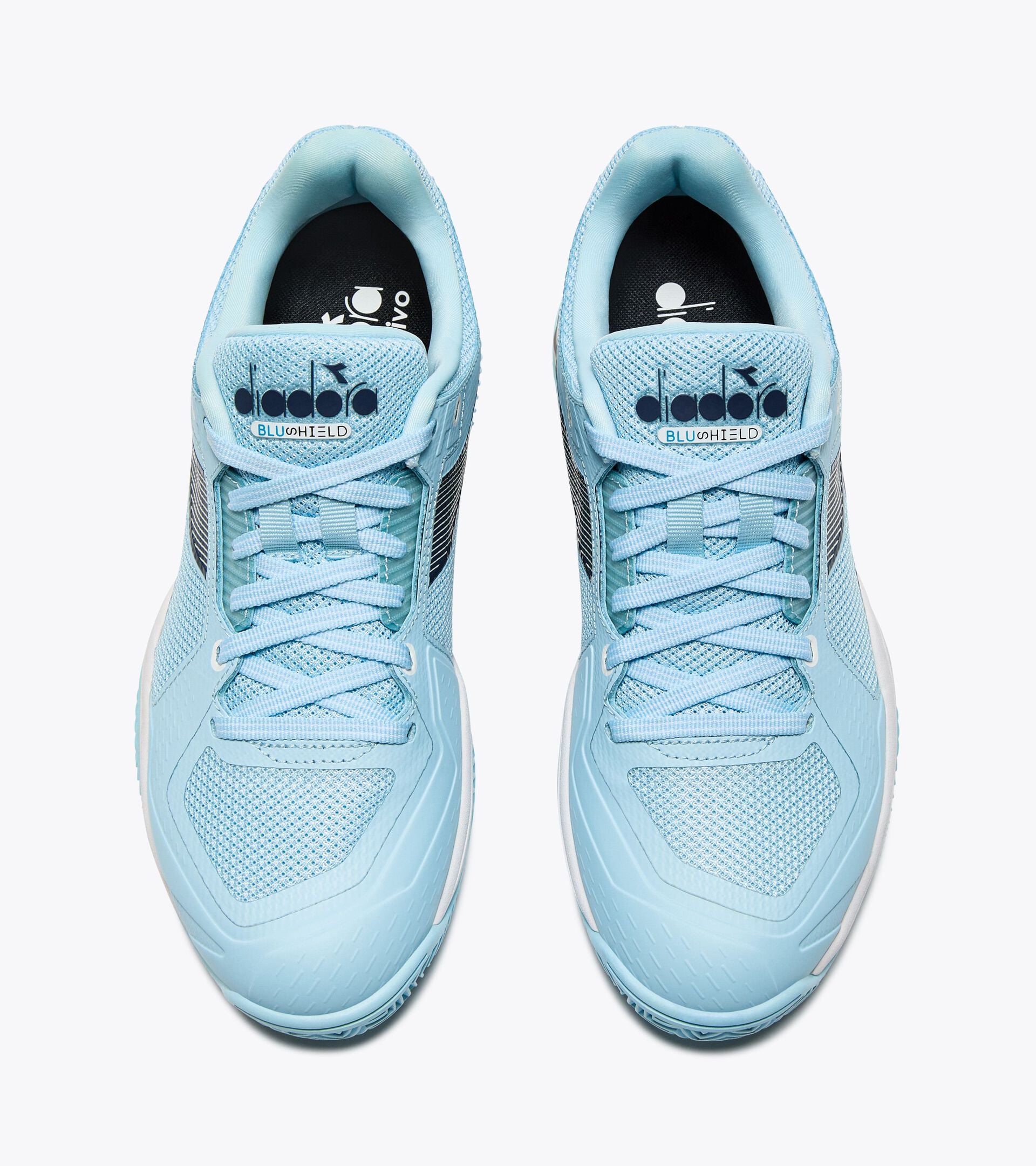 Diadora Blushield Torneo 3 W Clay Corydalis Blue/Black Iris