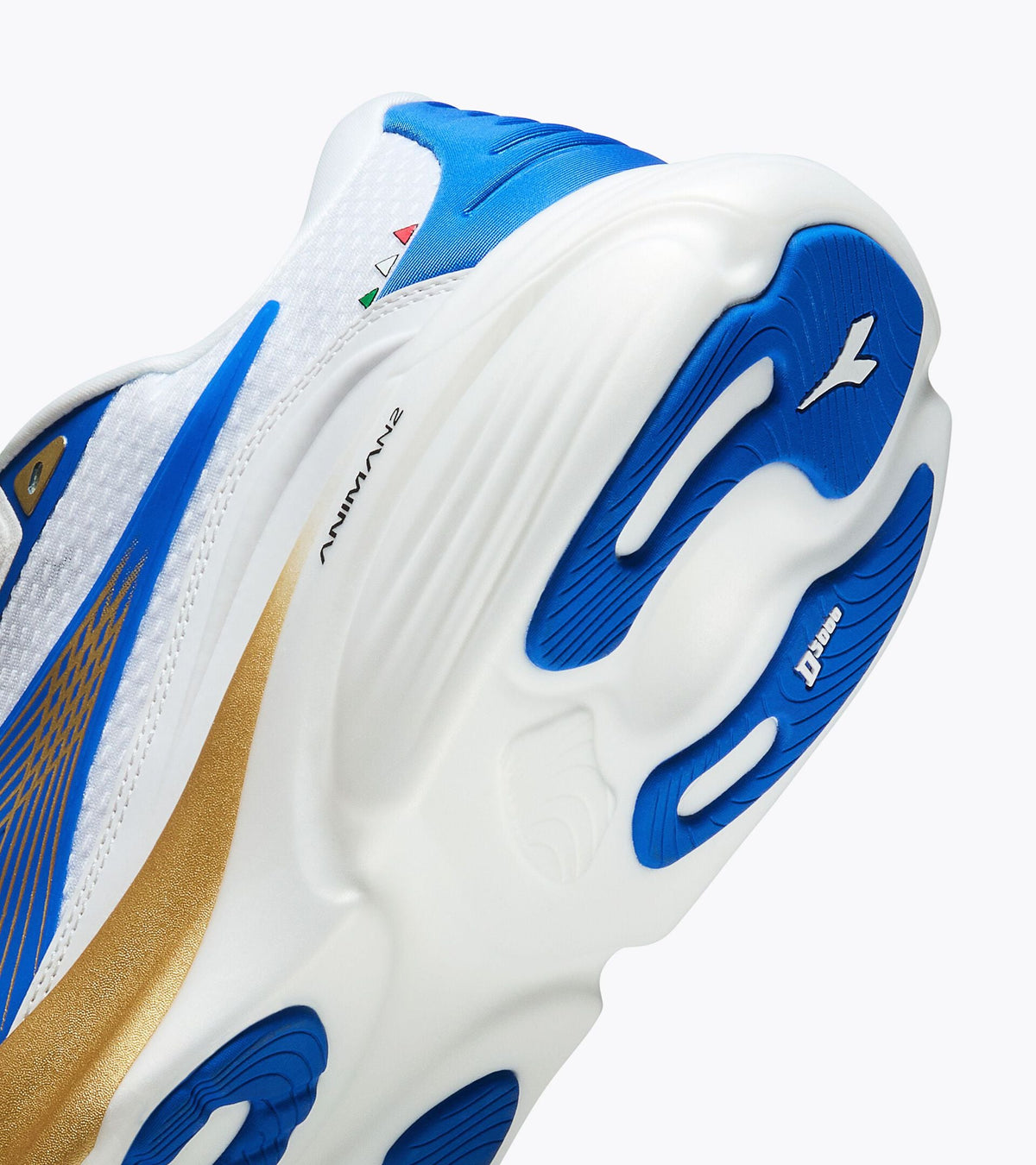 Diadora Atomo Star White /Royal Blue/Gold