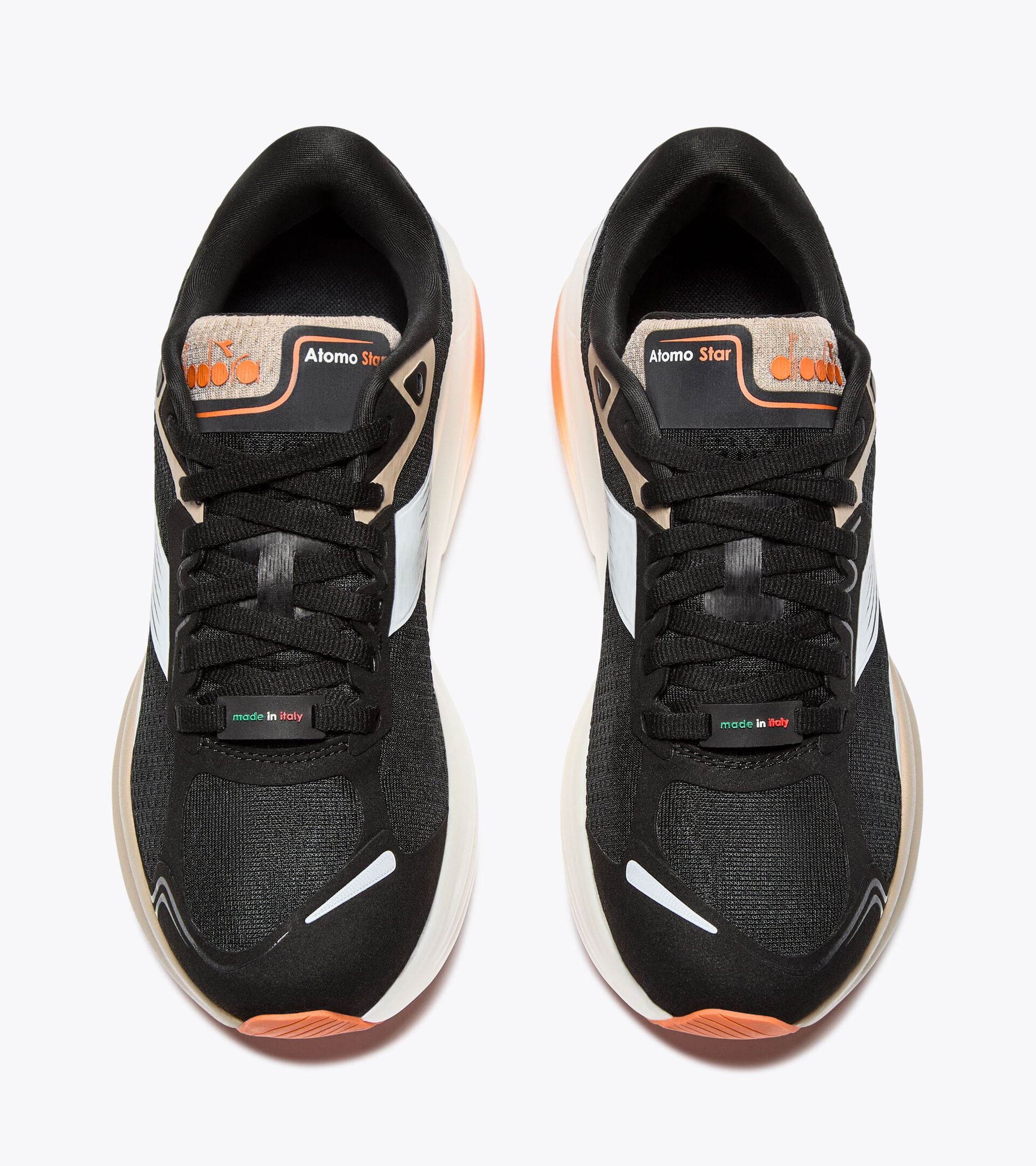 Diadora Atomo Star Black/White/Humus