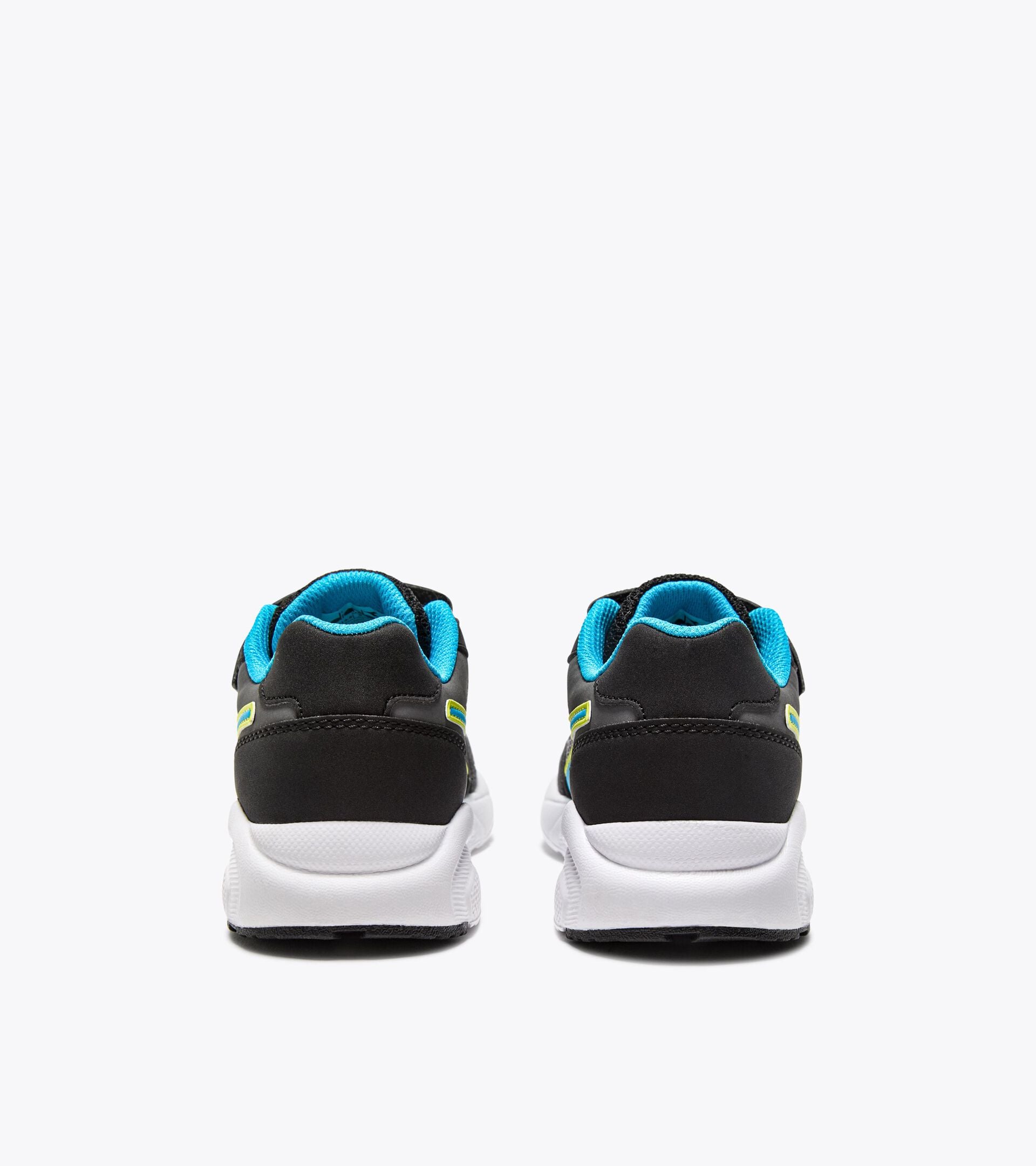 Diadora Falcon 5 Jr V Steel Gray /Blue Fluo
