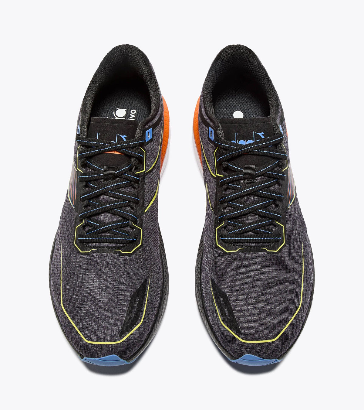 Diadora Mythos Blushield Volo 5 Blk/Sulphur Spring/Ultramarine
