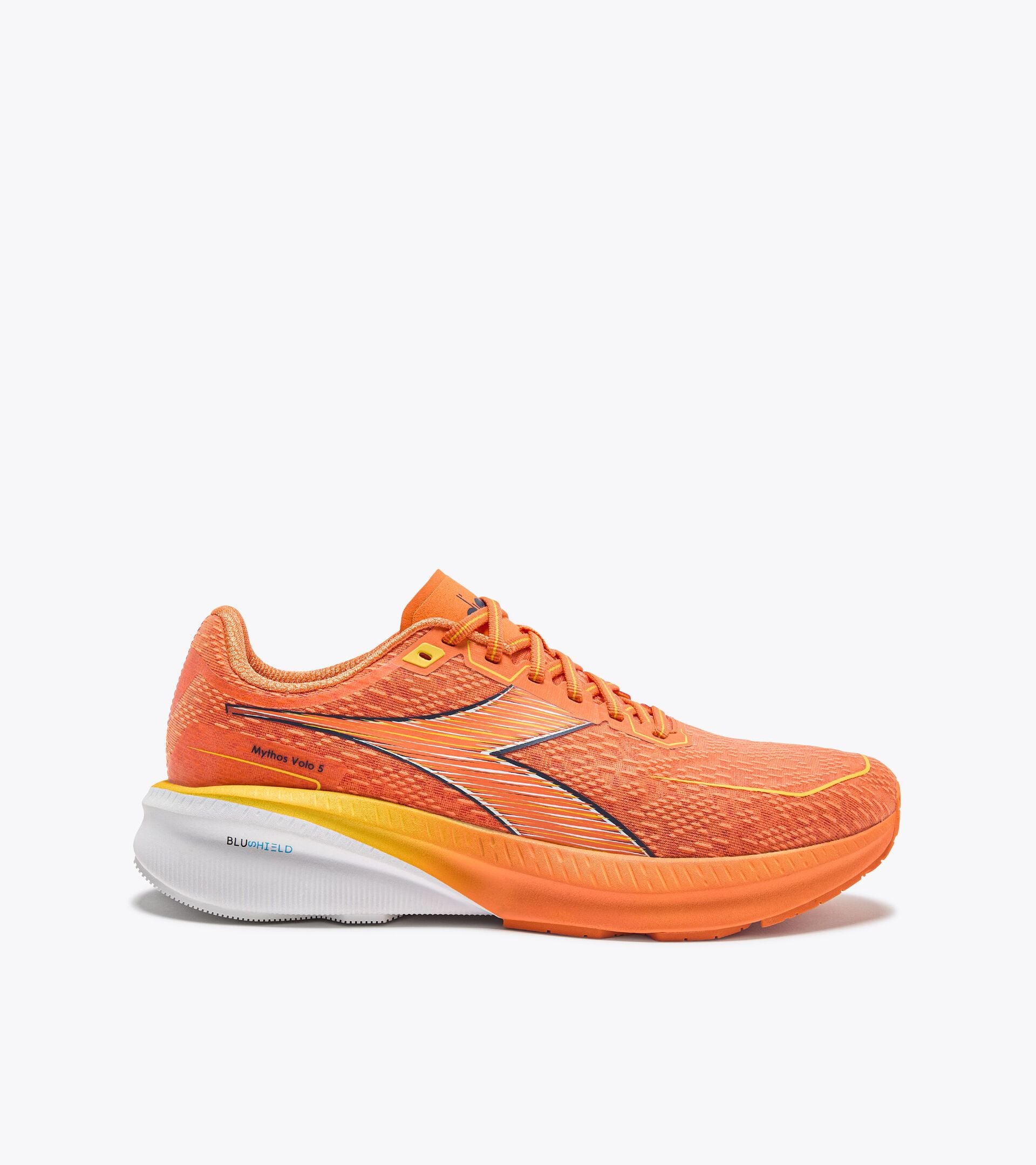 Diadora Mythos Blushield Volo 5 Nectarine/Lemon Chrome