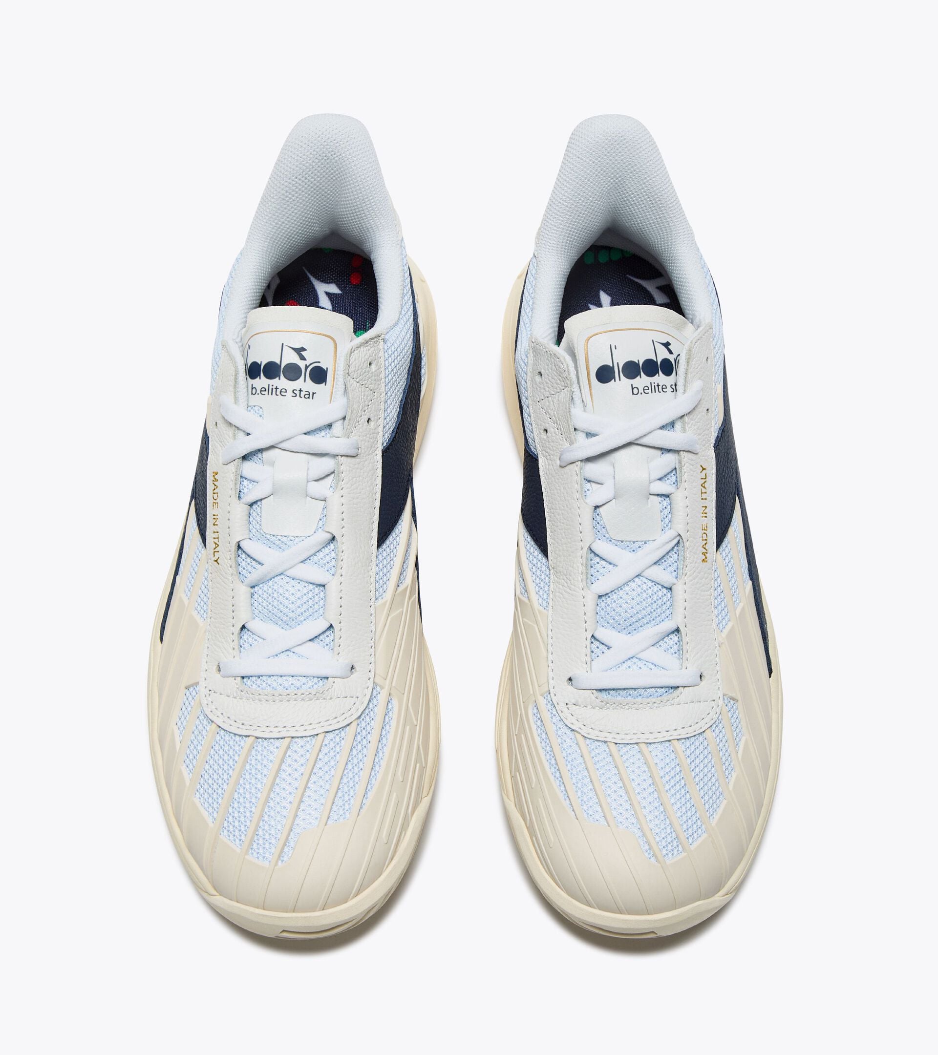 Diadora B. Elite Star White/Blue Corsair