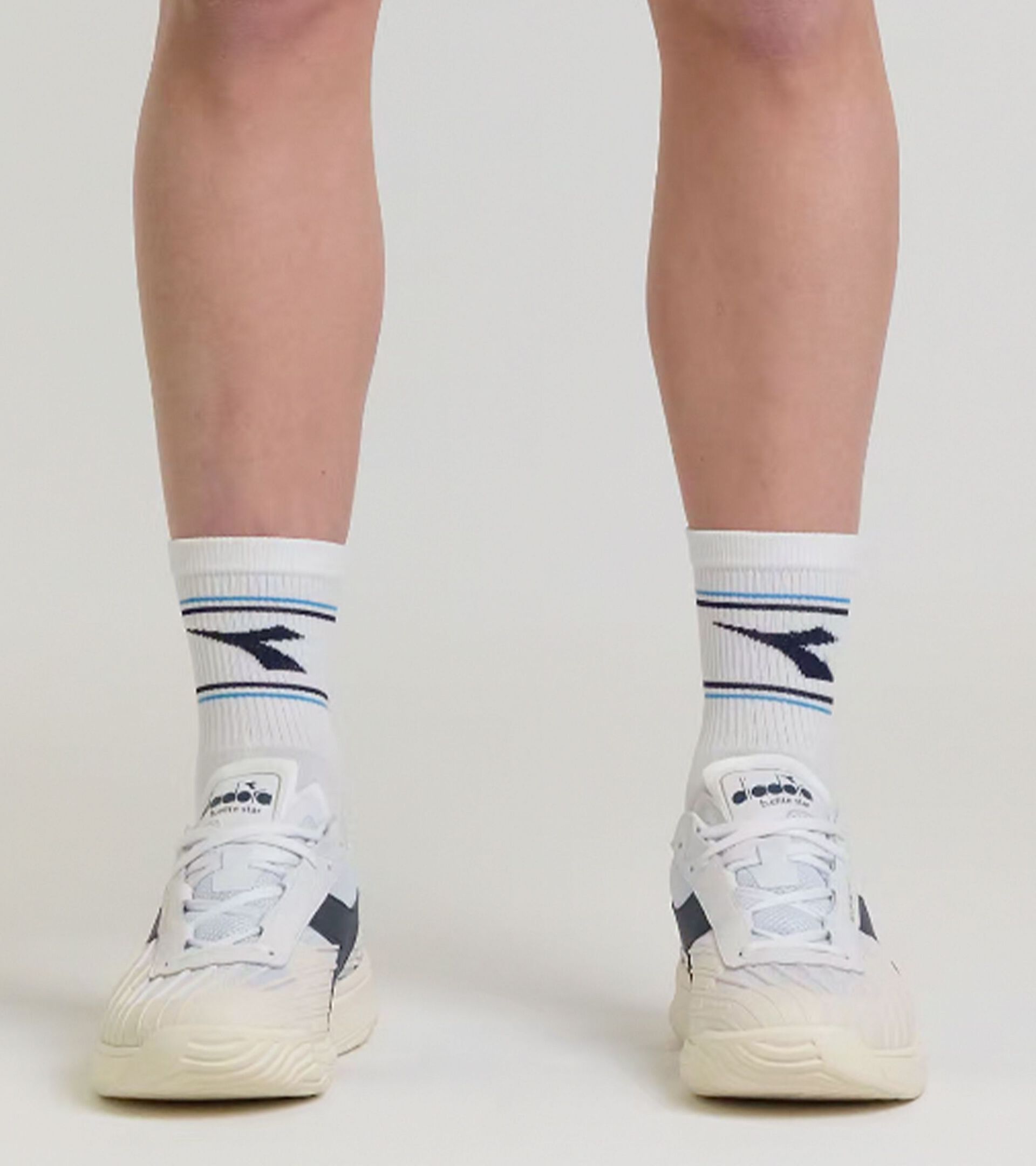 Diadora B. Elite Star White/Blue Corsair