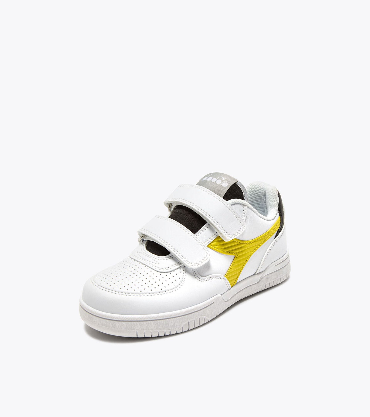 Diadora Raptor Low Stripe Ps White/Yellow/Black
