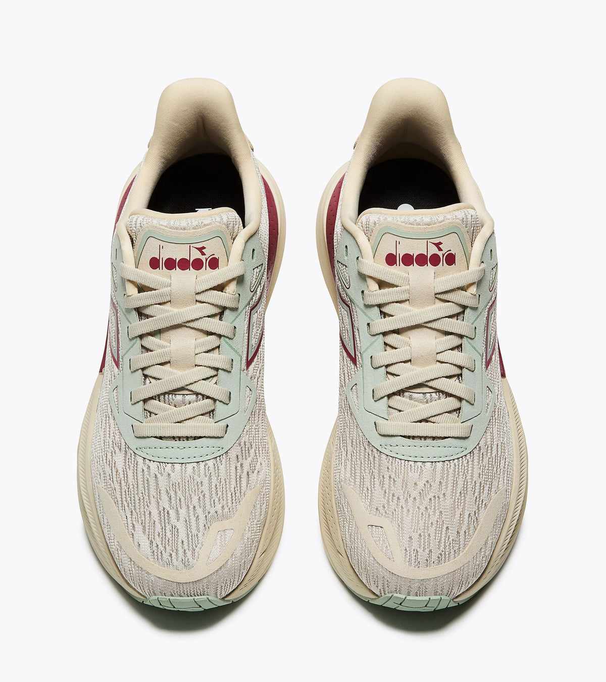 Diadora Nucleo 2 W Almond Milk /Earth Red