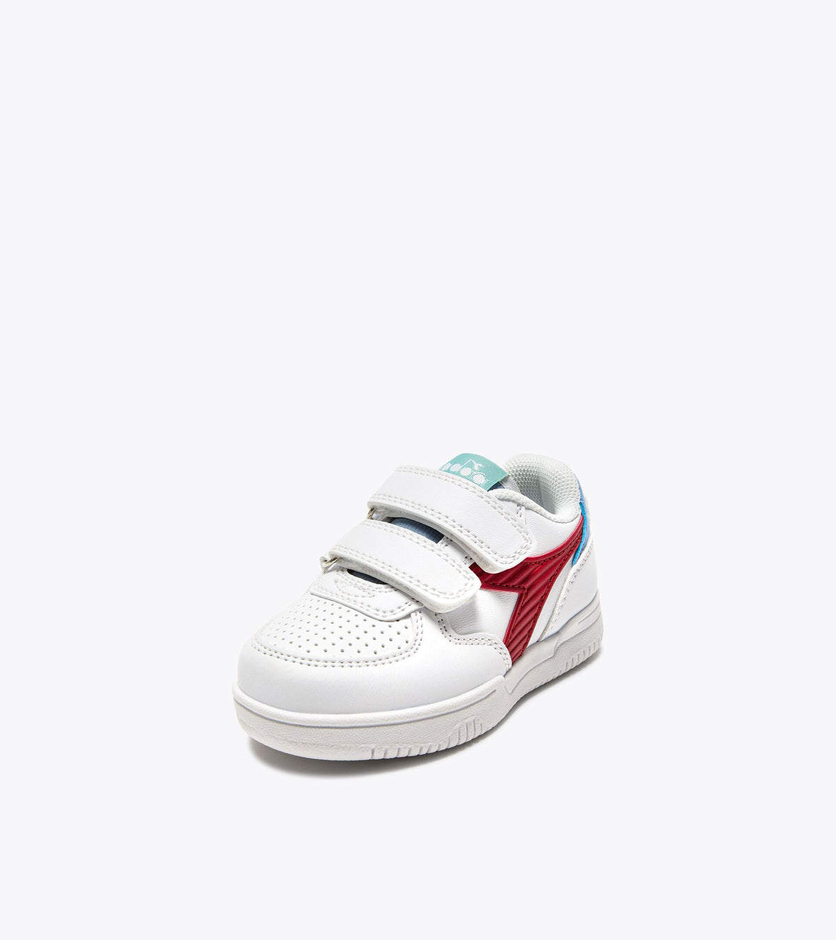 Diadora Raptor Low Stripe Td White/Salsa/Coronet Blue
