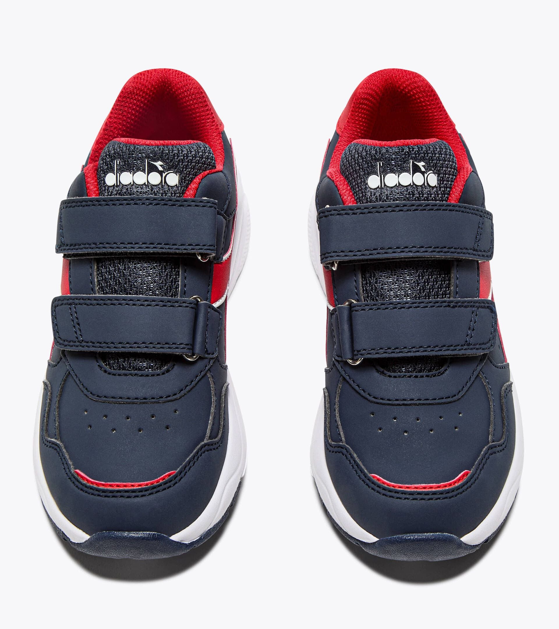 Diadora Falcon 5 Sl Jr V Blue Corsair/White/Fiery Red