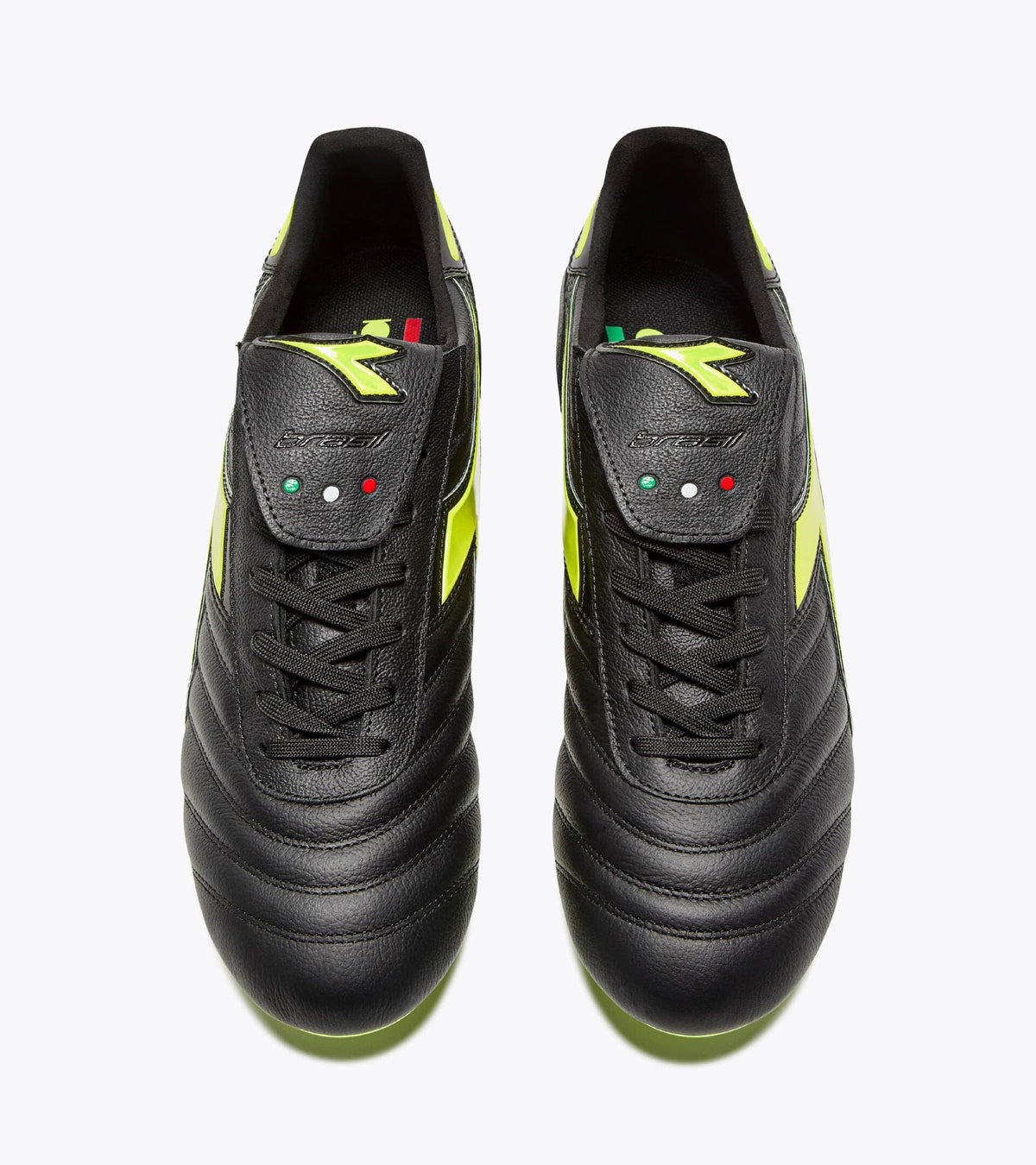 Diadora Brasil Icon Ita Og Lt+ Mdpu Black/Fluo Yellow Diadora
