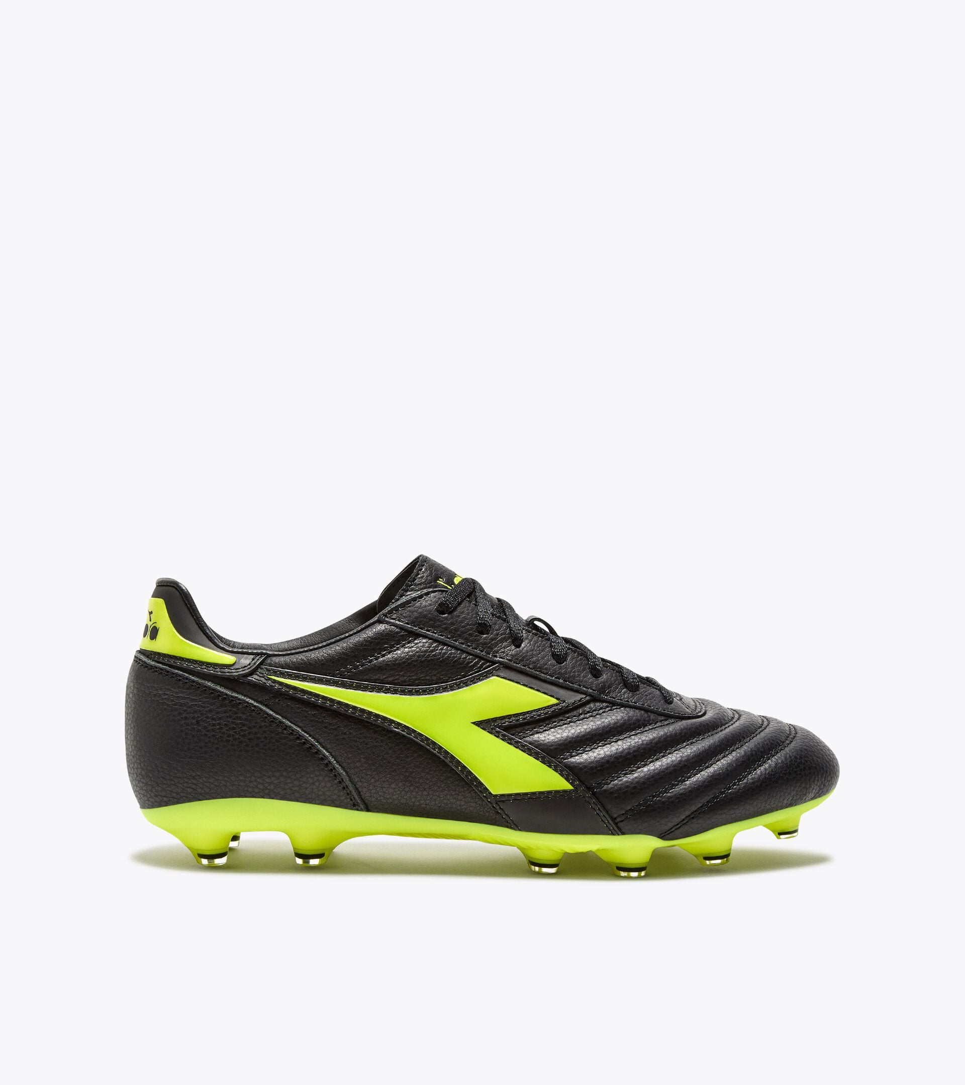 Diadora Brasil Icon Lt+ Lp12 Black/Fluo Yellow Diadora
