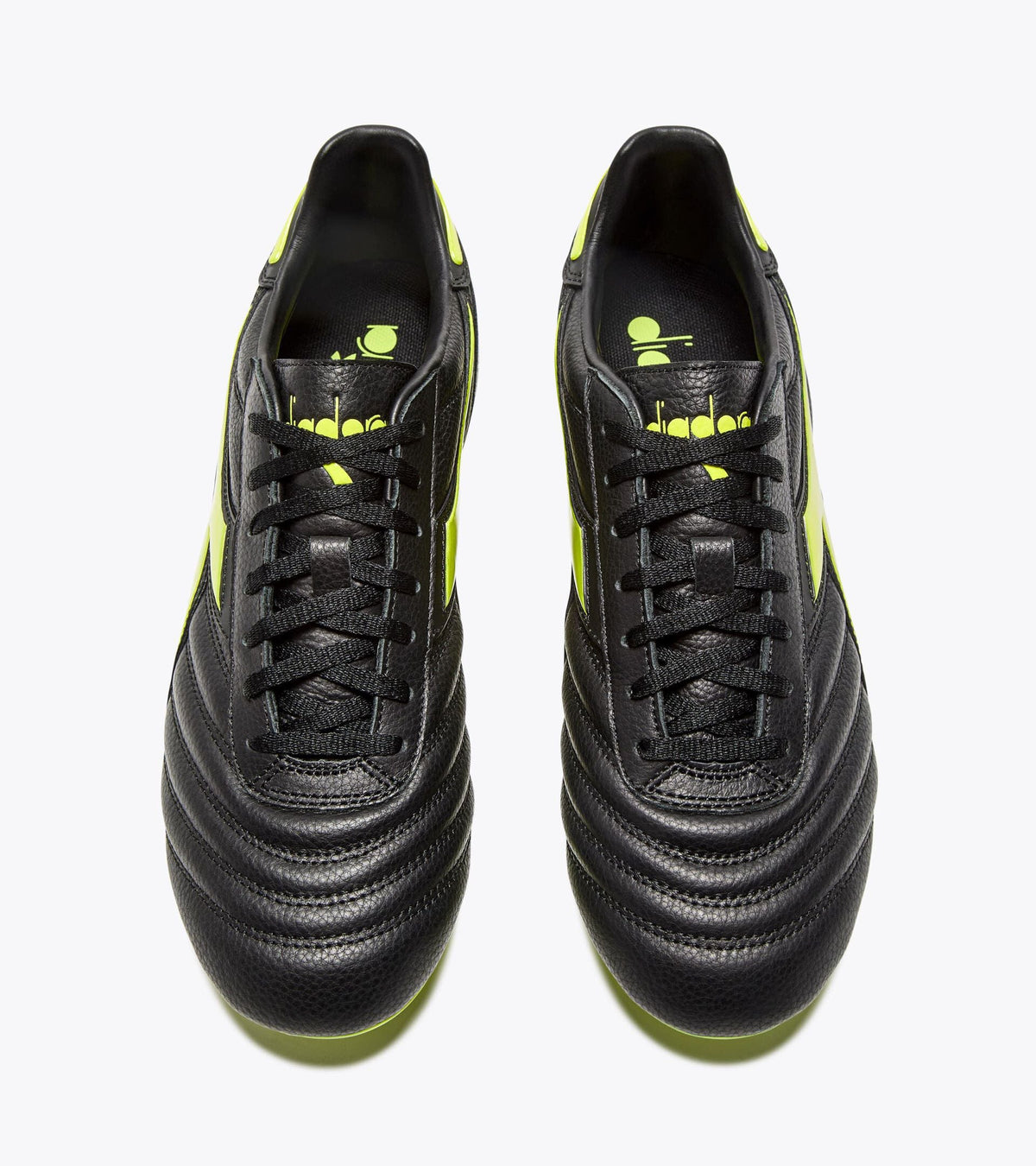 Diadora Brasil Icon Lt+ Lp12 Black/Fluo Yellow Diadora