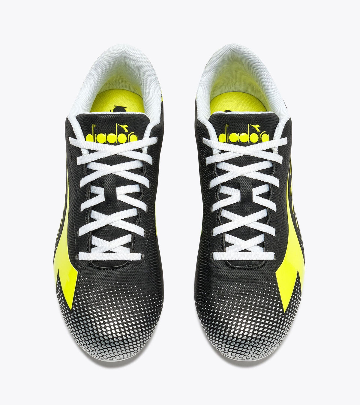 Diadora Pichichi 8 Mg14 Black/Yellow Fl Dd/Silver Dd