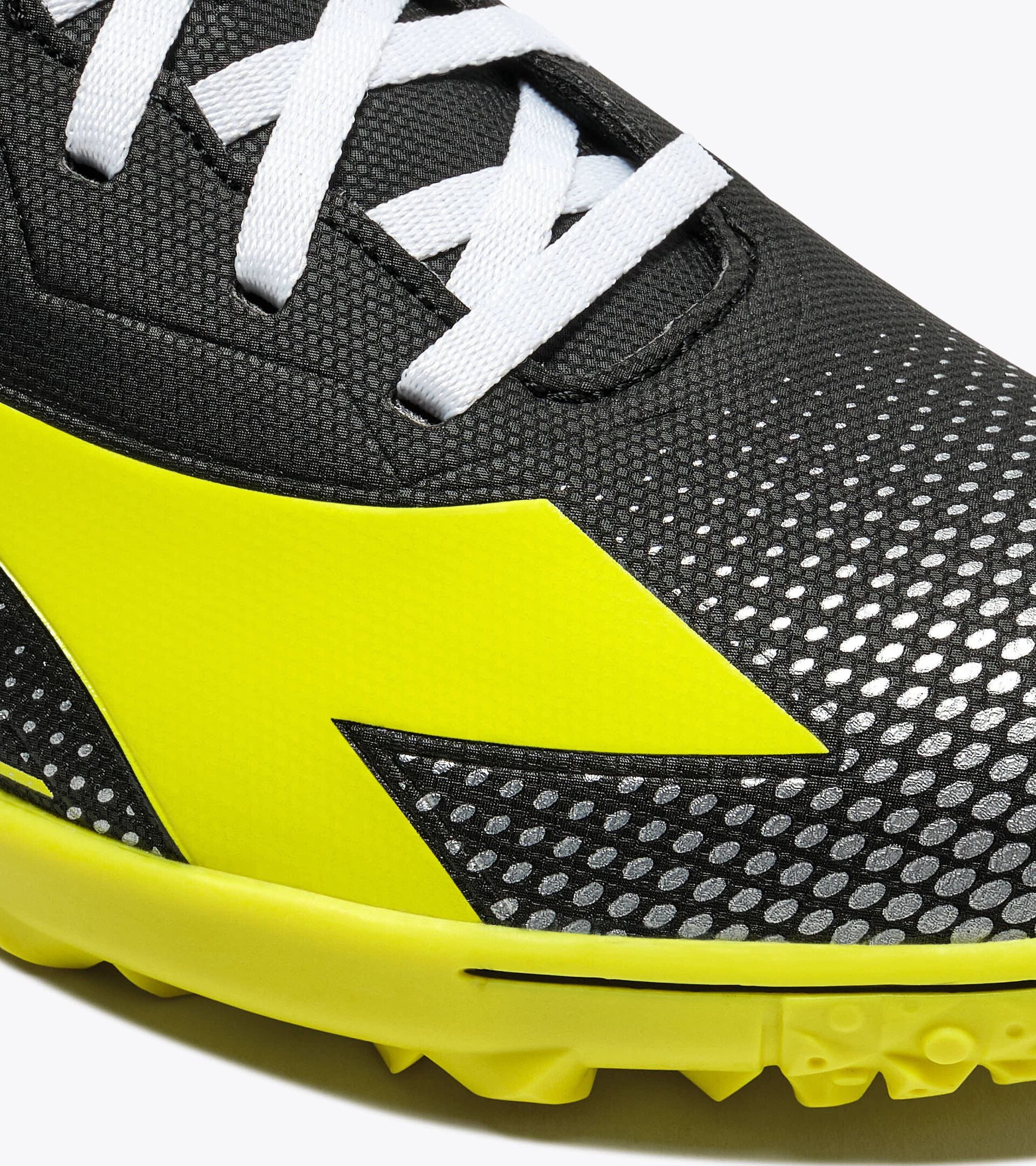 Diadora Pichichi 8 Tfr Black/Yellow Fl Dd/Silver Dd