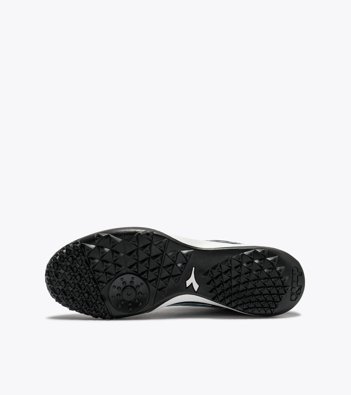 Diadora Pichichi 8 Tfr Black/White/Blue Fluo