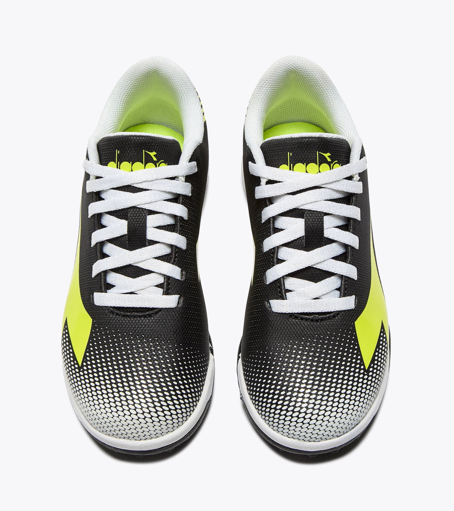 Diadora Pichichi 8 Tf Jr Black/Fluo Yellow Diadora