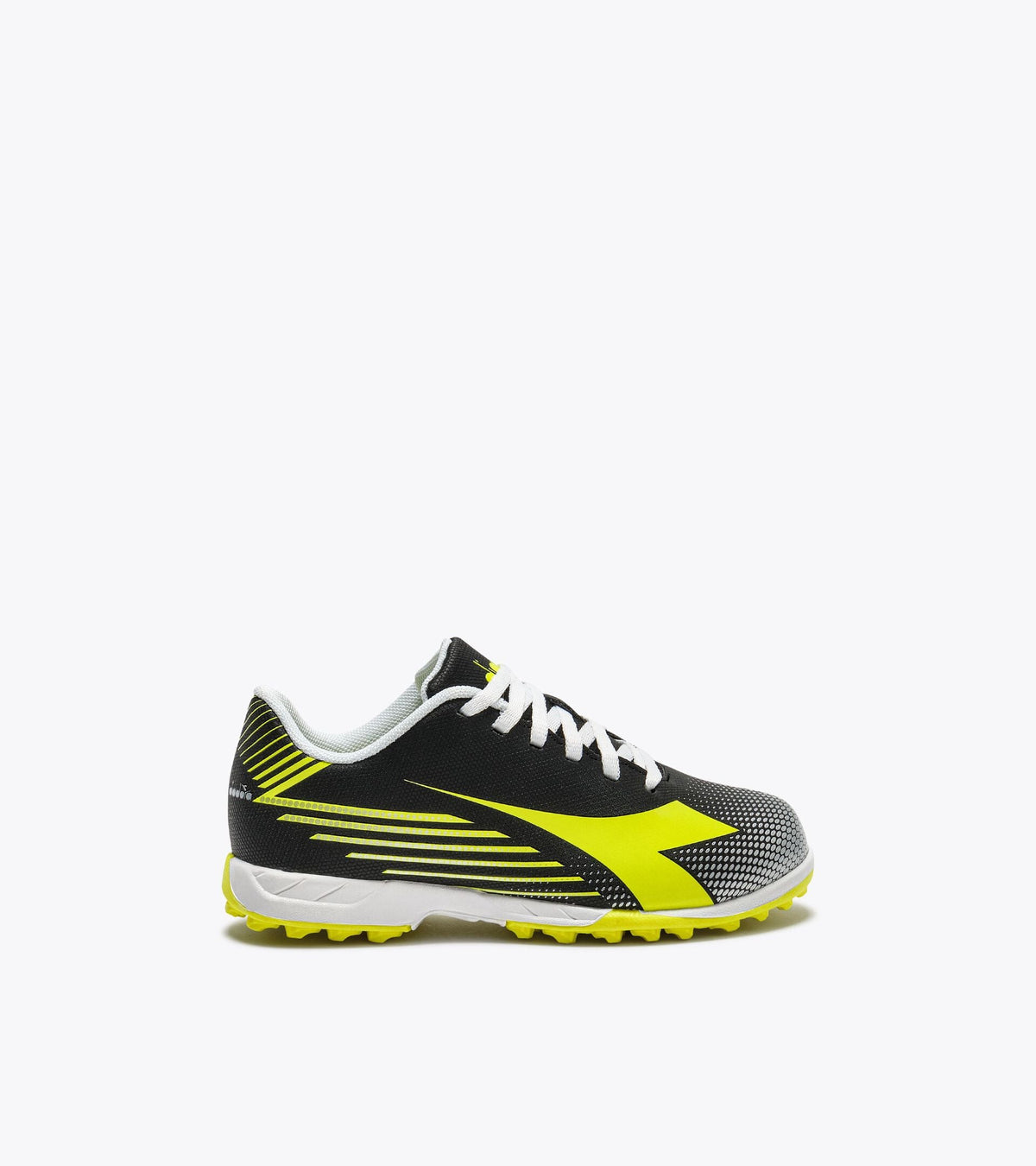 Diadora Pichichi 8 Tf Jr Black/Yellow Fl Dd/Silver Dd