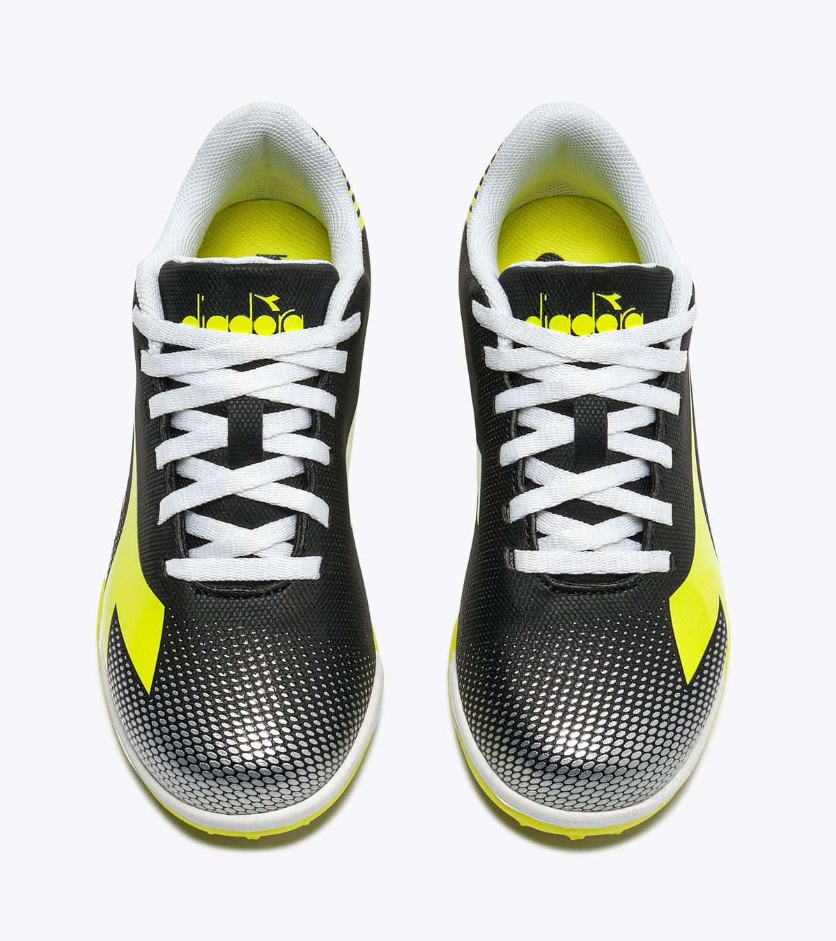 Diadora Pichichi 8 Tf Jr Black/Yellow Fl Dd/Silver Dd