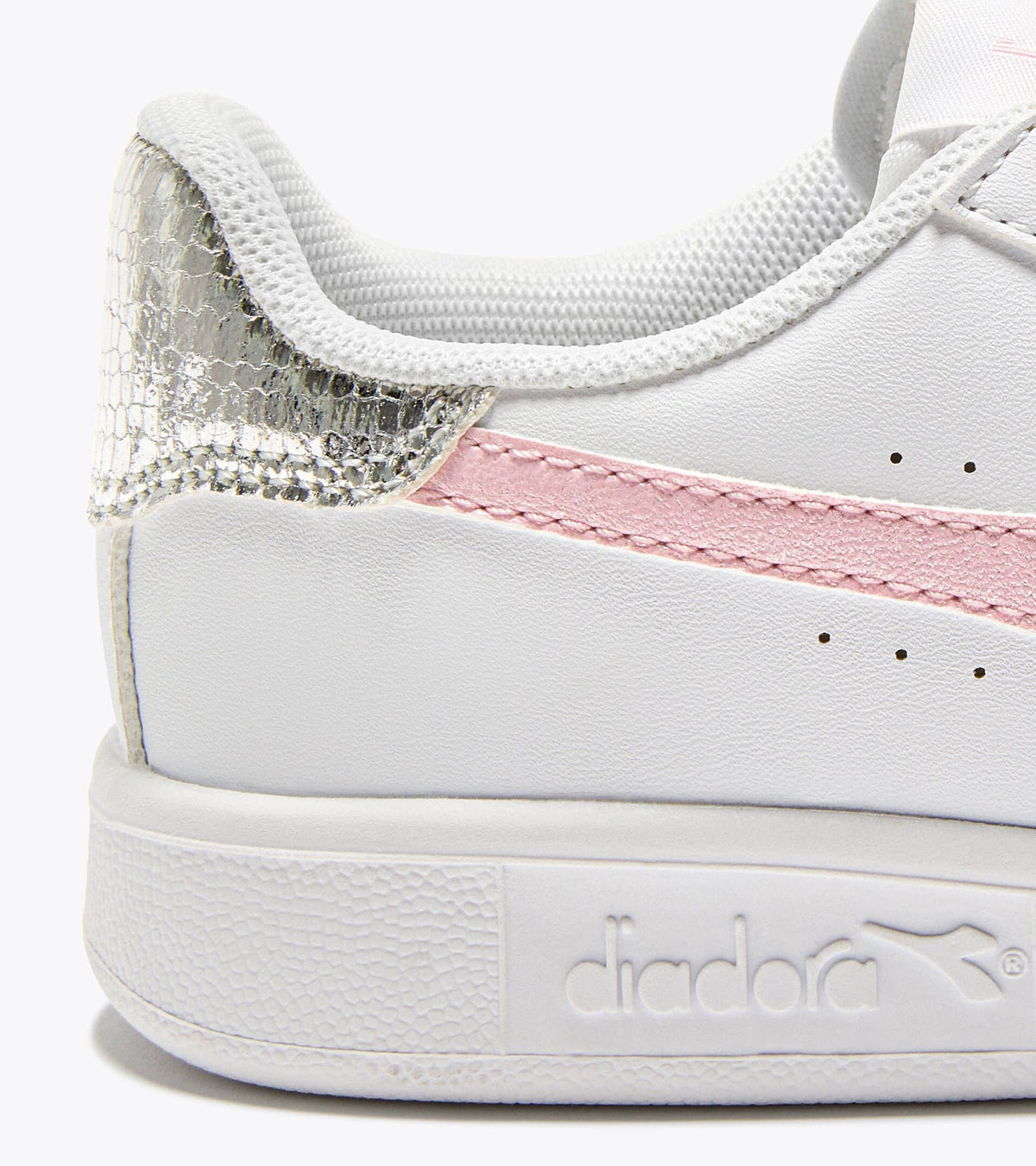 Diadora Game P Ballet Ps White/Pink Lady