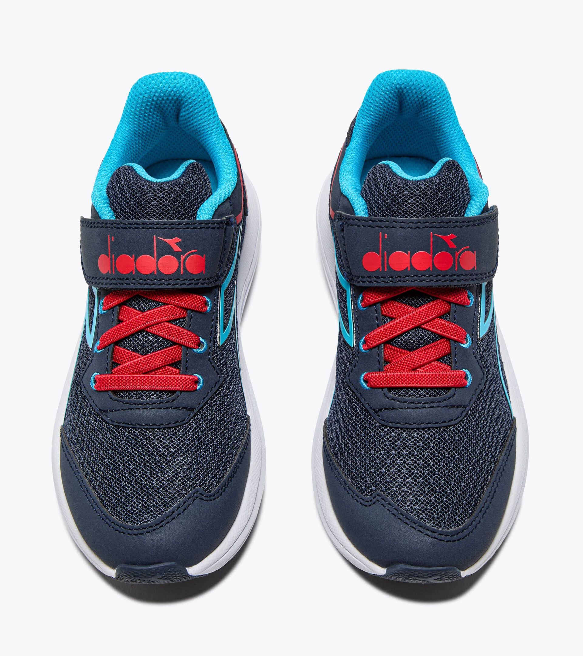 Diadora Snipe 3 Jr Blue Corsair/Blue Fluo
