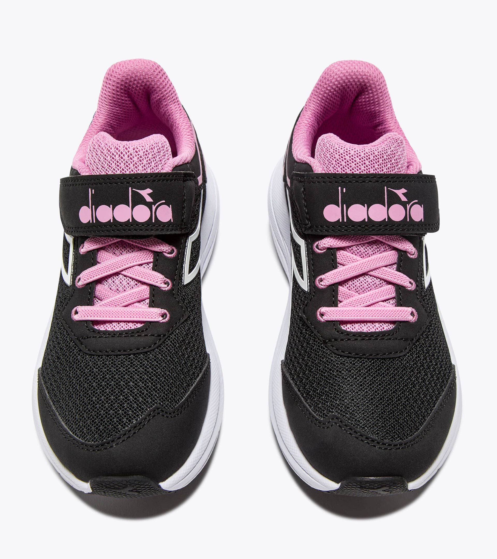 Diadora Snipe 3 Jr Black/Fucsia Red