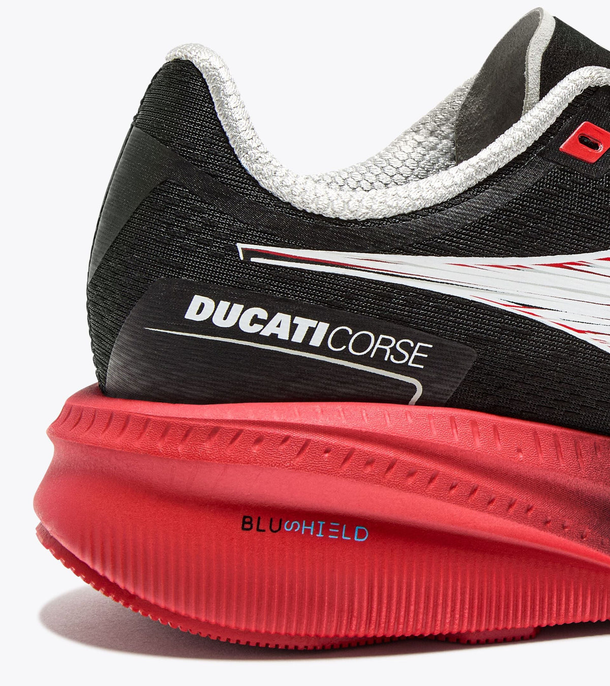 Men's Diadora Ducati Veloce 5 Black Ducati MGP Red Black, sole