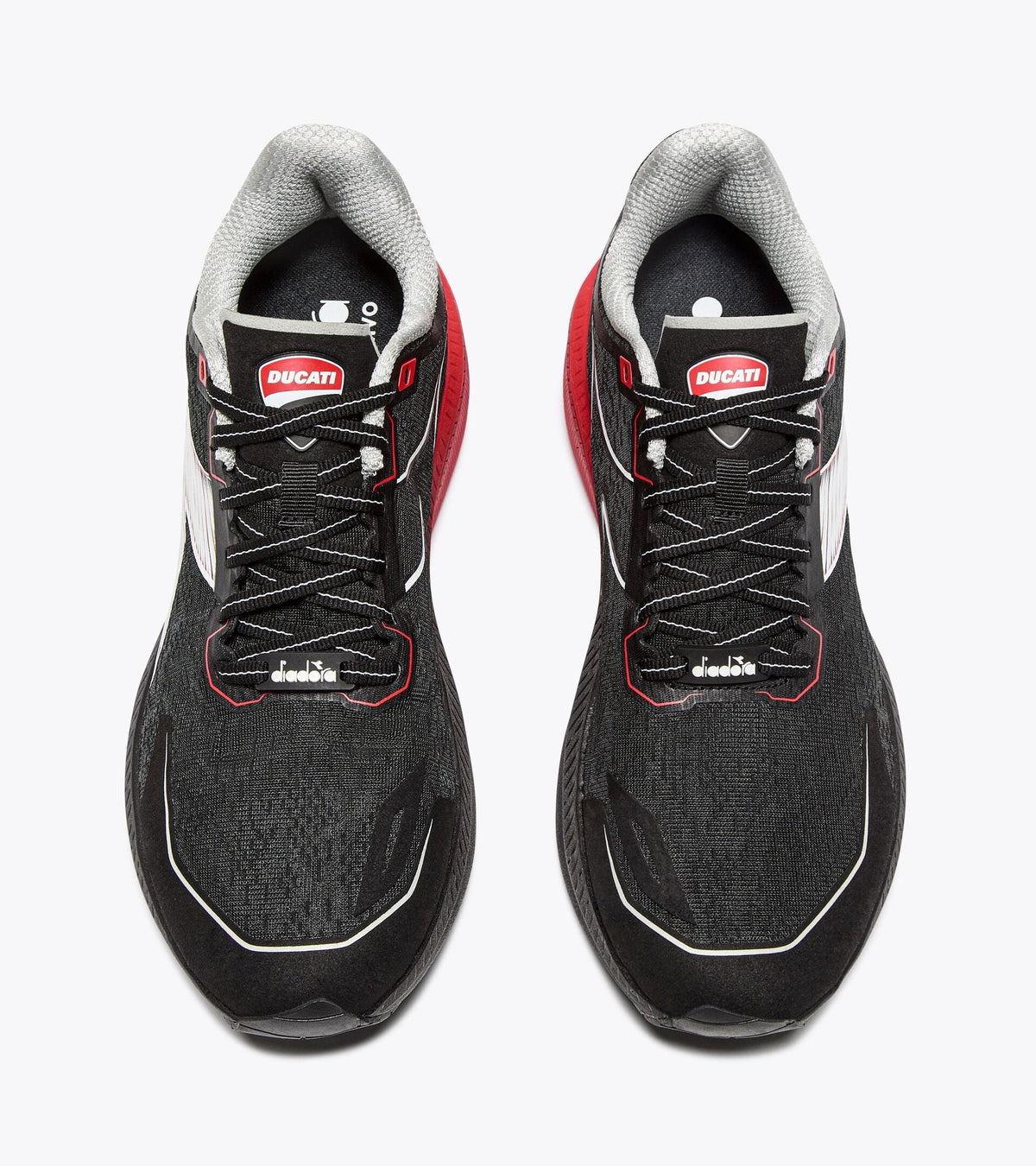 Men's Diadora Ducati Veloce 5 Black Ducati MGP Red Black, detail