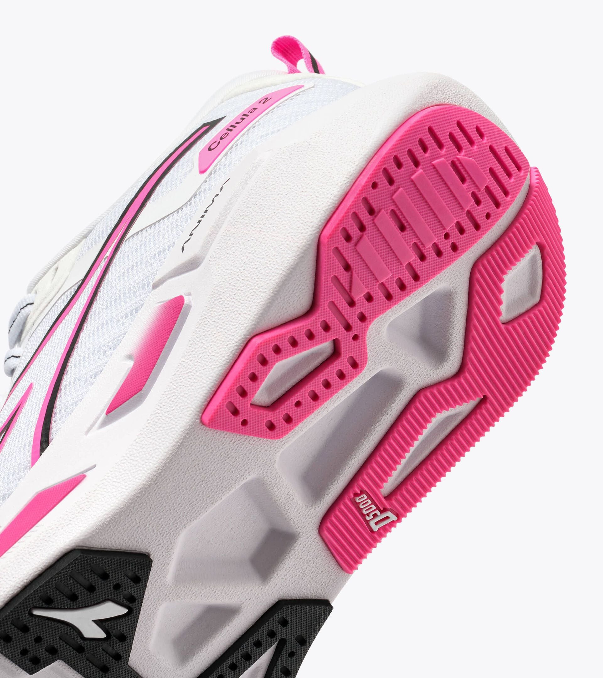 Diadora Cellula 2 W White/Black/Pink Fl