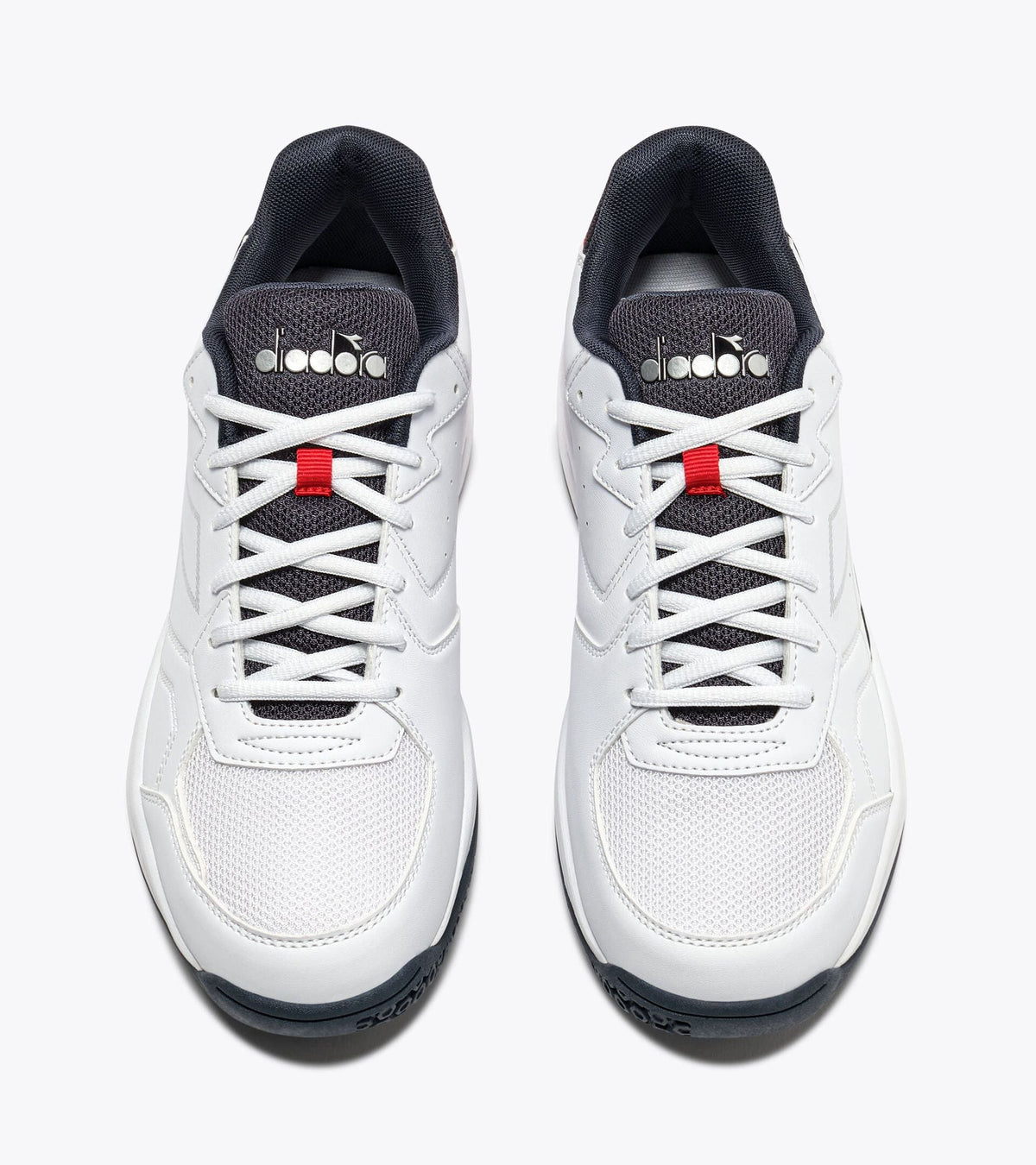 Diadora Volee 7 White/Blue Corsair