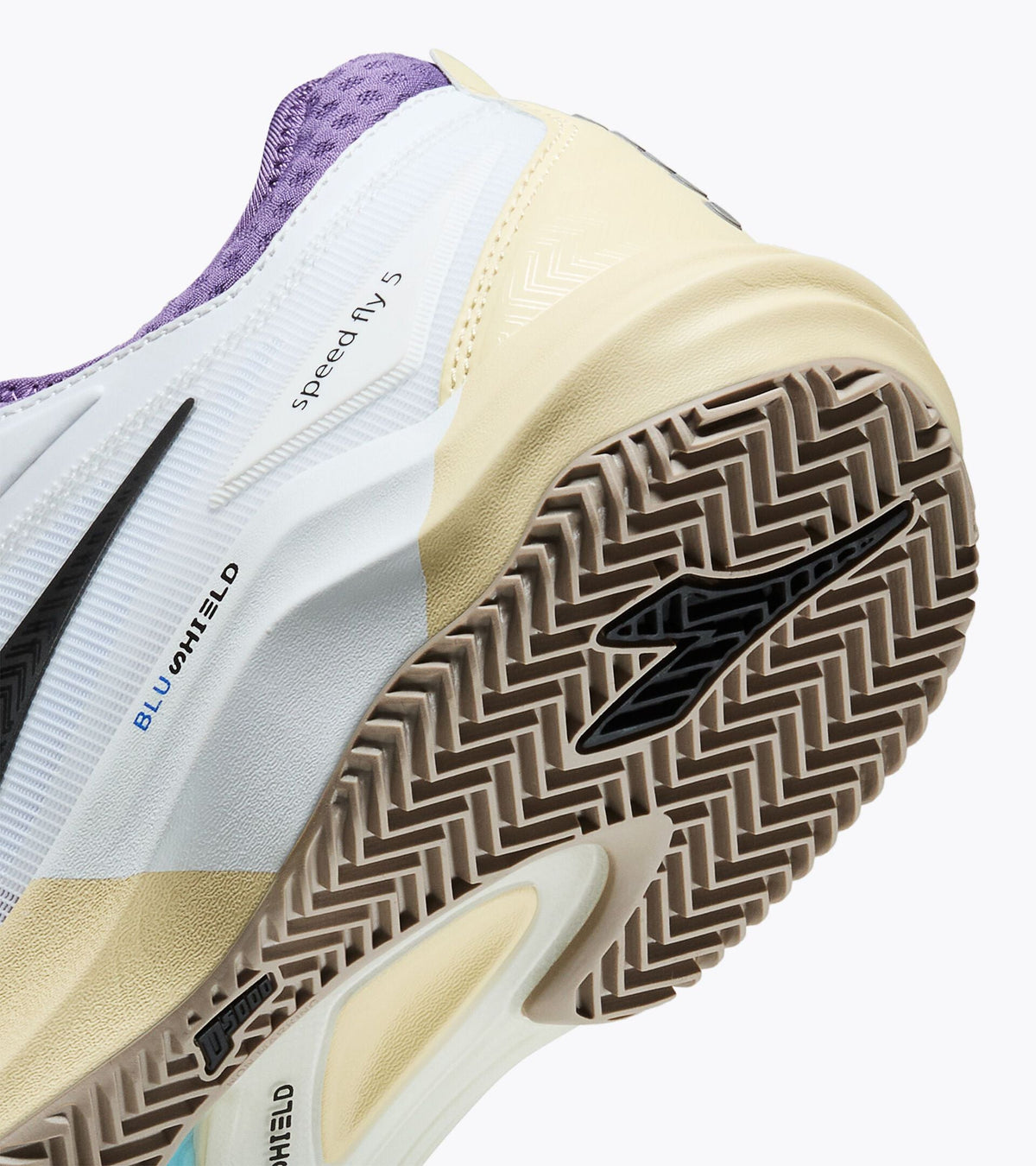 Diadora Speed Blushield Fly 5 Clay Rutabaga/Blk/Grape Compote