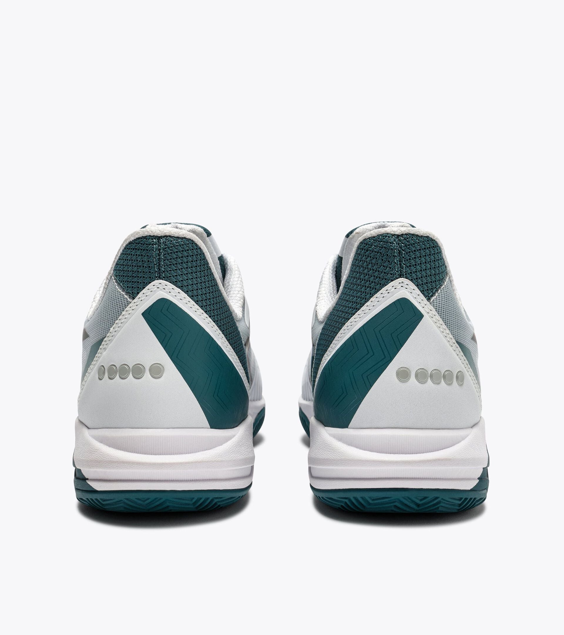 Diadora Trofeo 4 Clay White /Black/Shaded Spruce