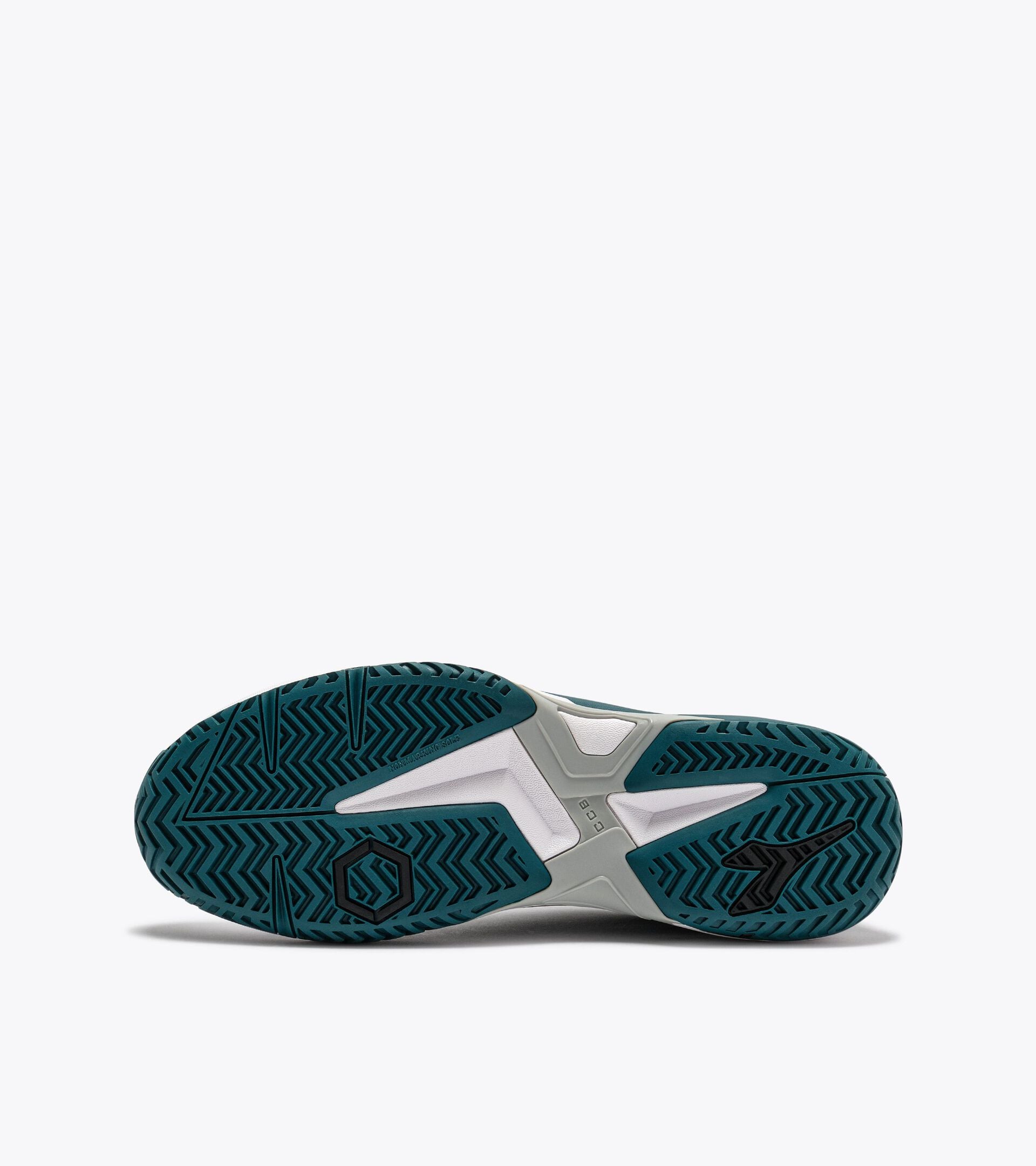 Diadora Trofeo 4 Ag White /Black/Shaded Spruce