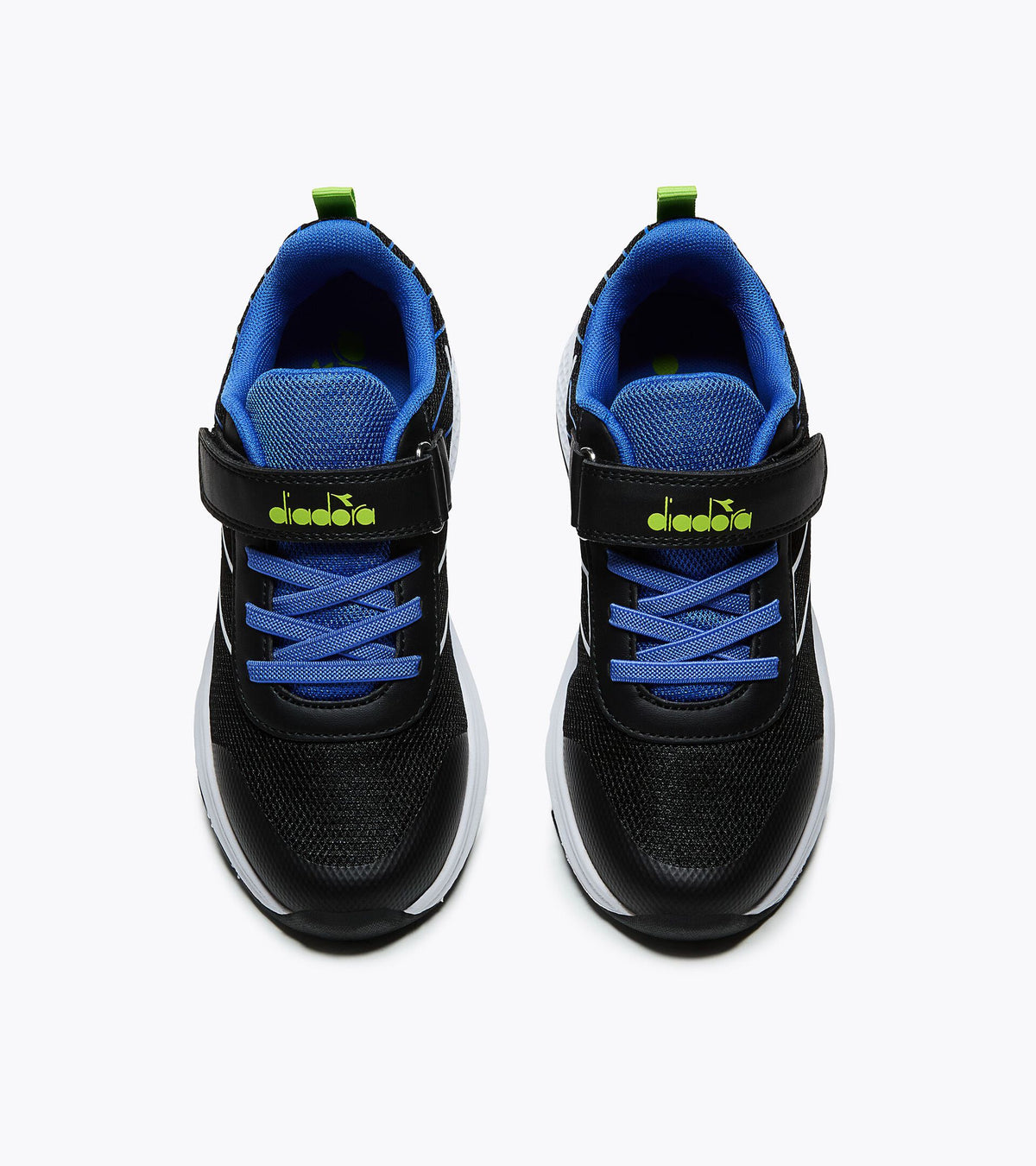 Diadora Falcon 6 Jr V Black/White/Palace Blue