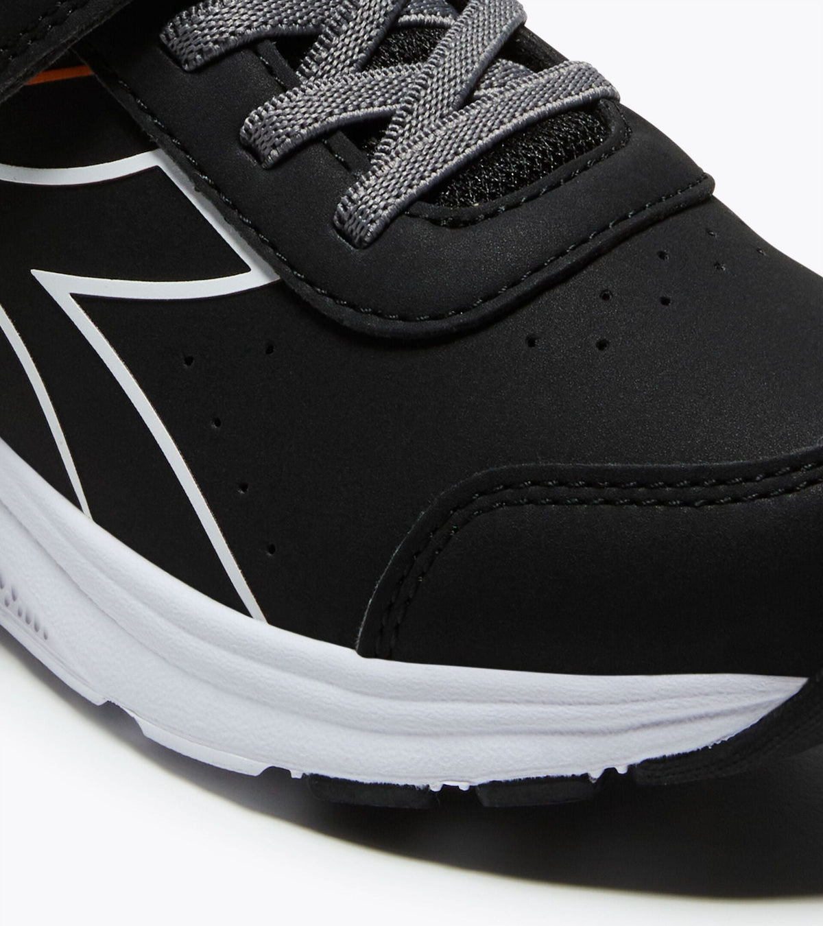 Diadora Falcon 6 Sl Jr V Black/White/Orange