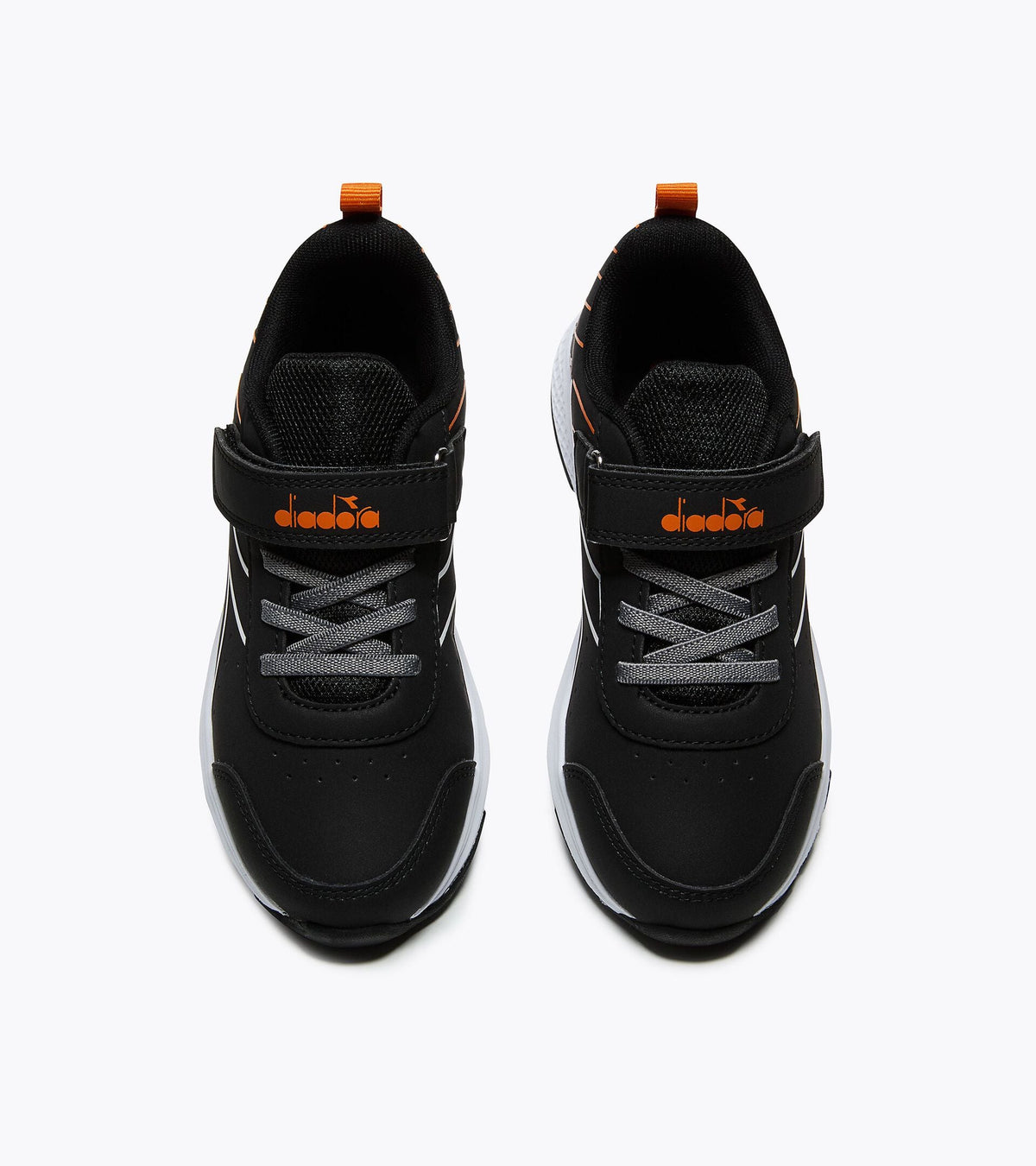 Diadora Falcon 6 Sl Jr V Black/White/Orange