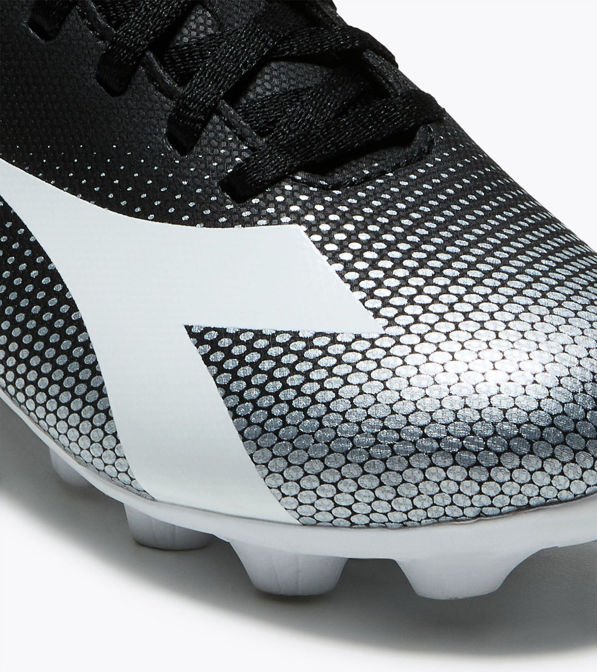 Diadora Pichichi 9 Jr Md Black/White/Silver Dd