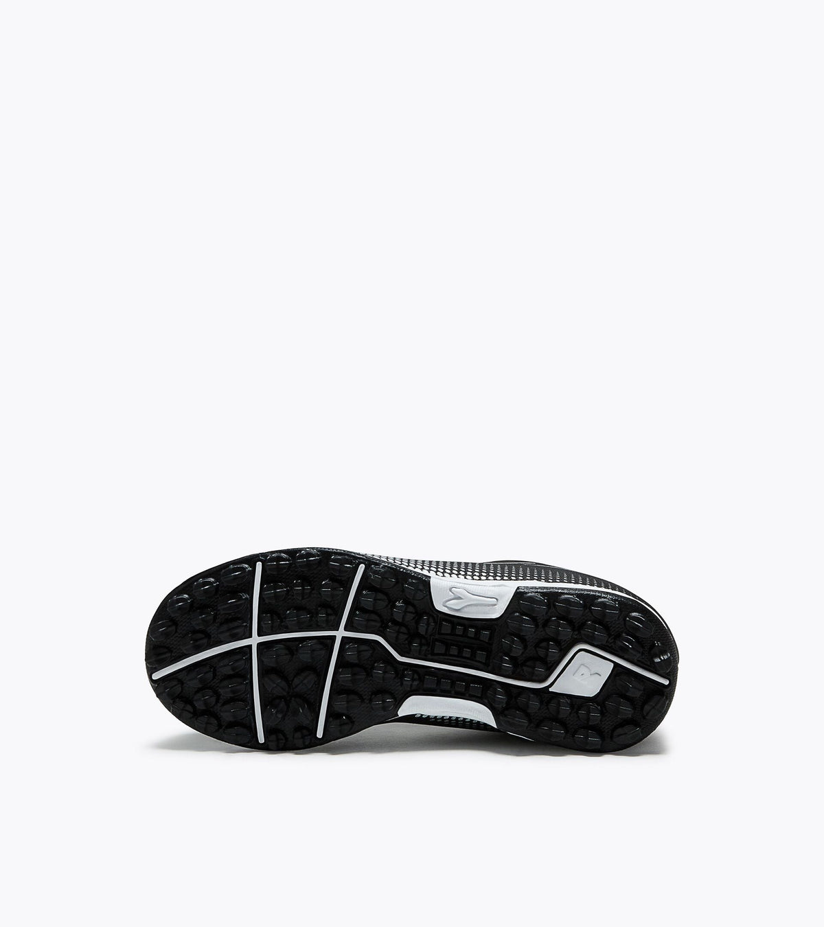 Diadora Pichichi 9 Jr Tf Black/White/Silver Dd