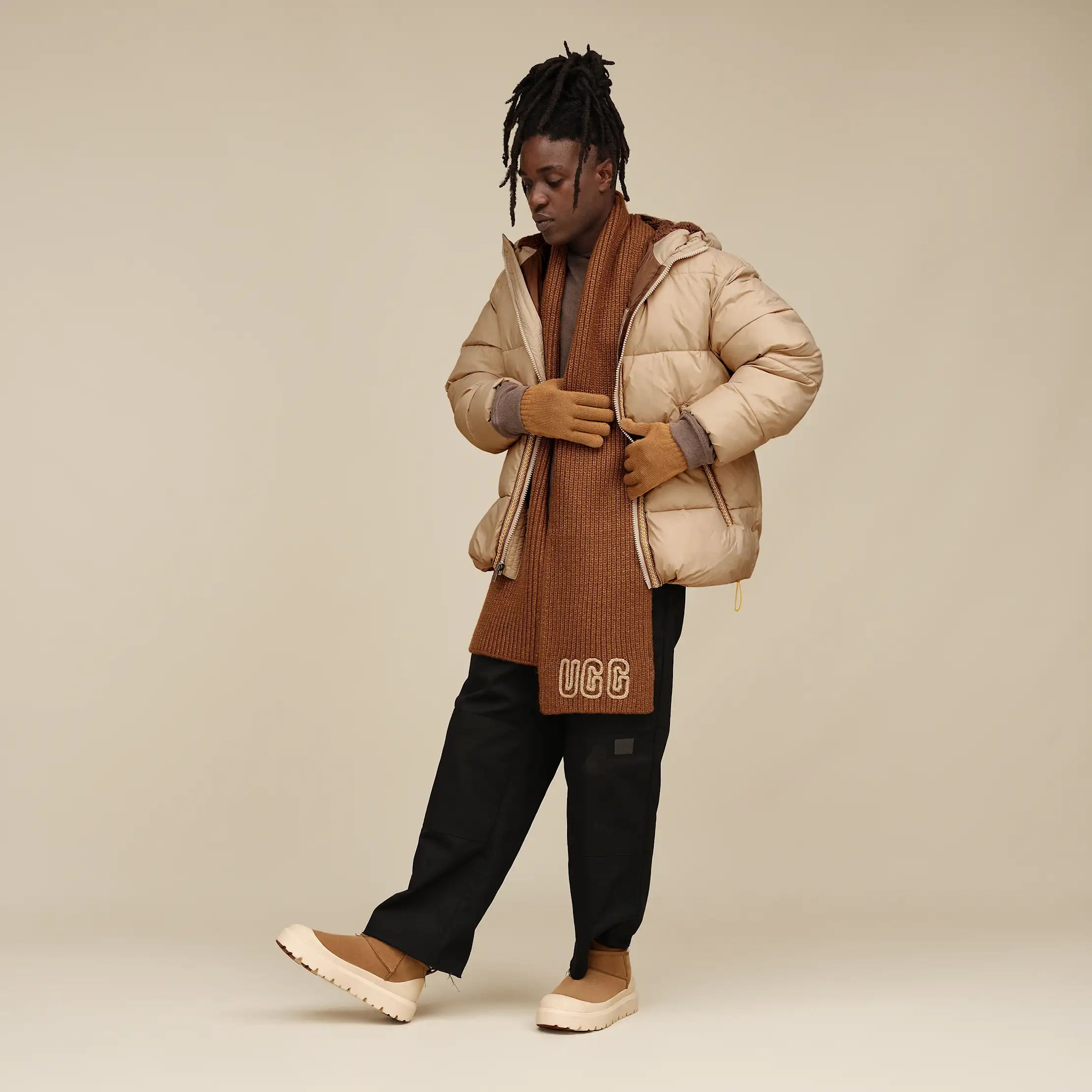 Ugg Lightweight Glove Chestnut