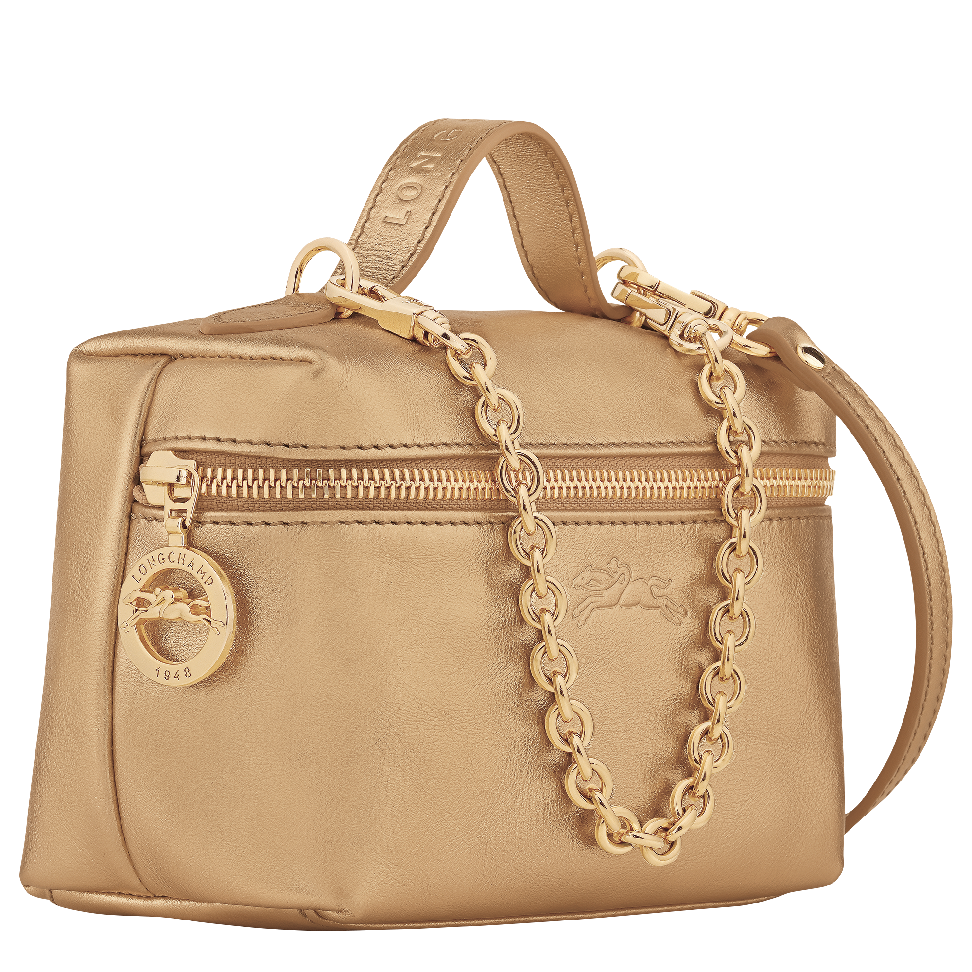 Longchamp Le Pliage Xtra Crossbody bag Gold